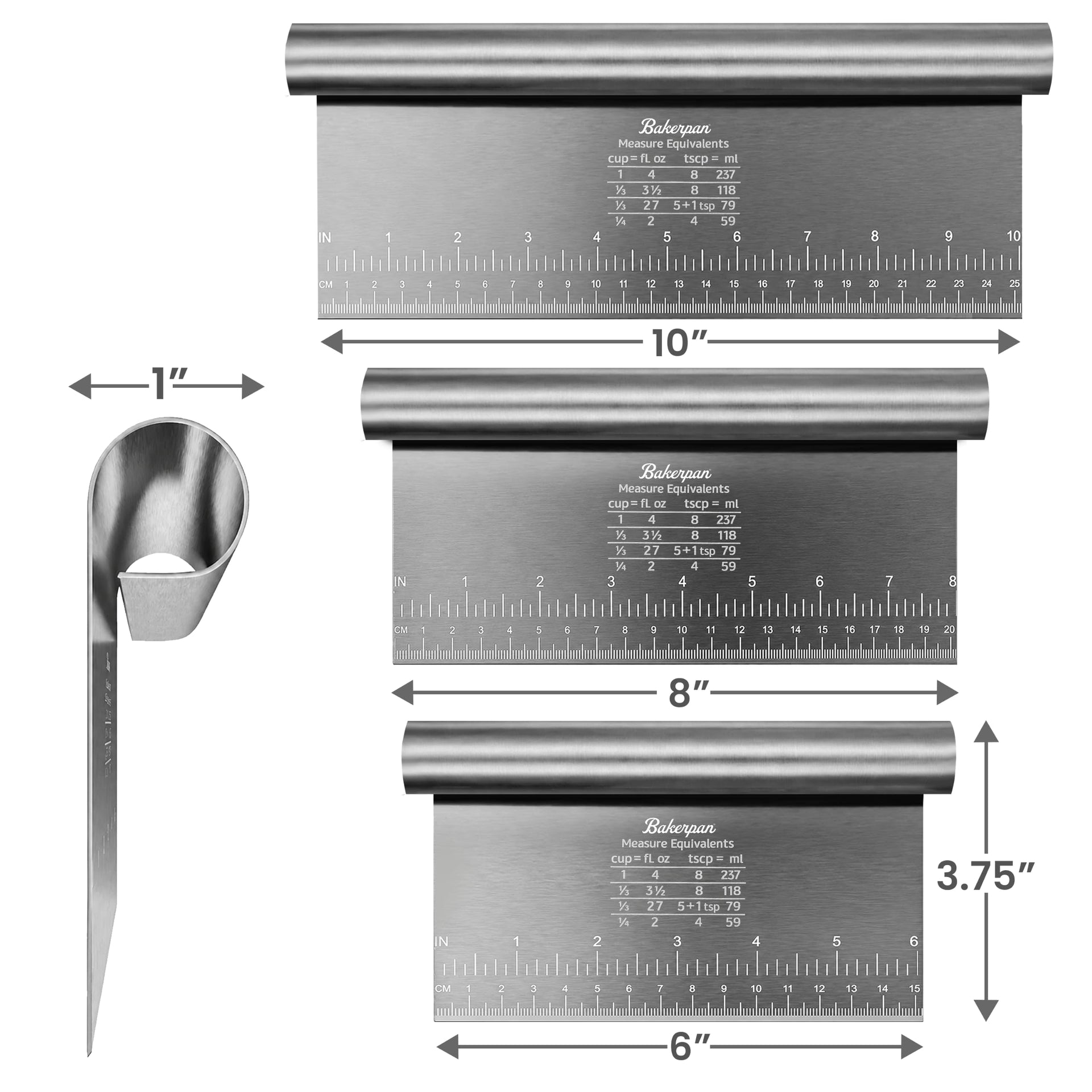 Stainless Steel Heavy Duty Dough Cutter