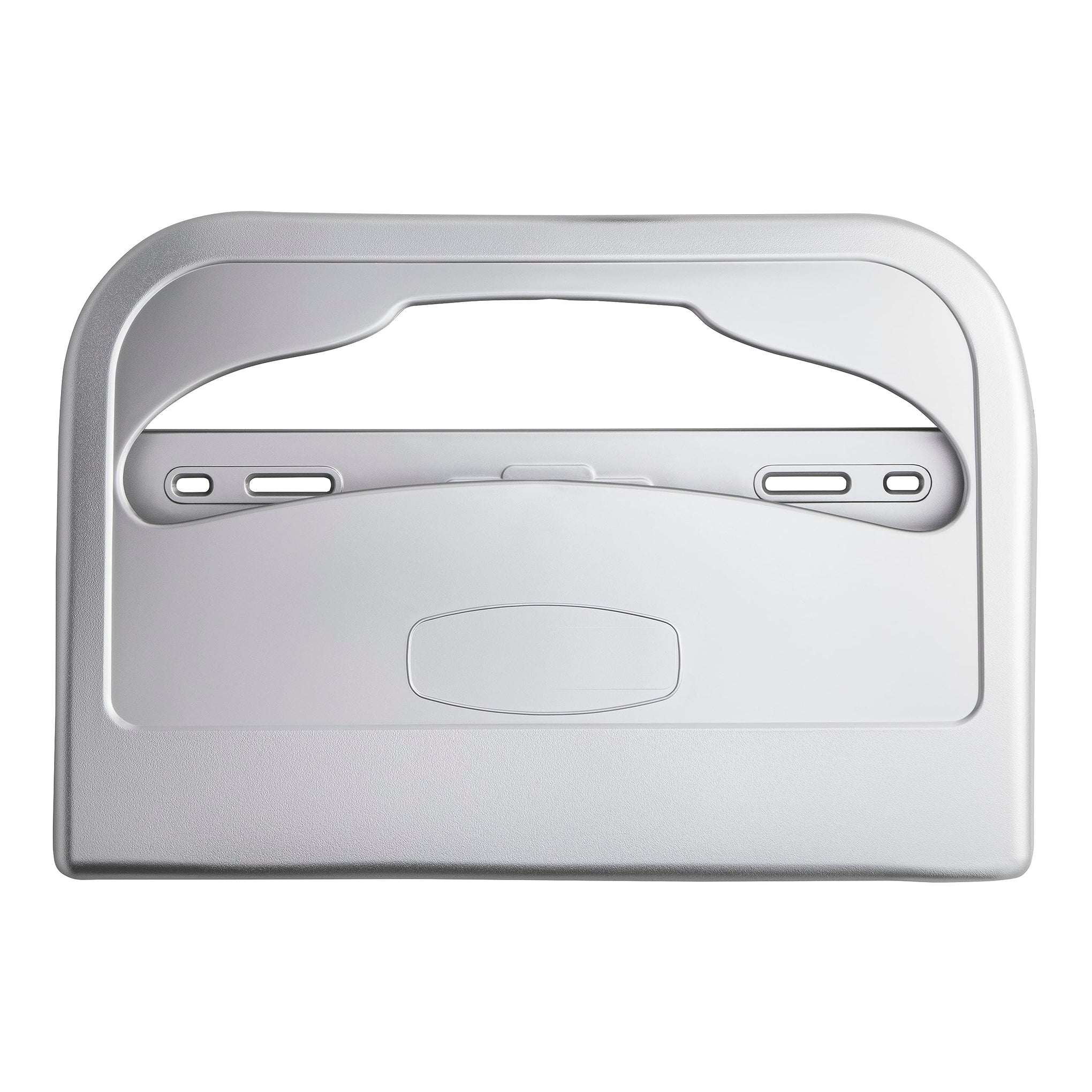 EZ-Pull Wall-Mounted Half-Fold Toilet Seat Cover Dispenser for Commercial/Residential/Bathroom/Office, Seat Cover Paper Sold Separately, Spray Silver, 3100S-EZ