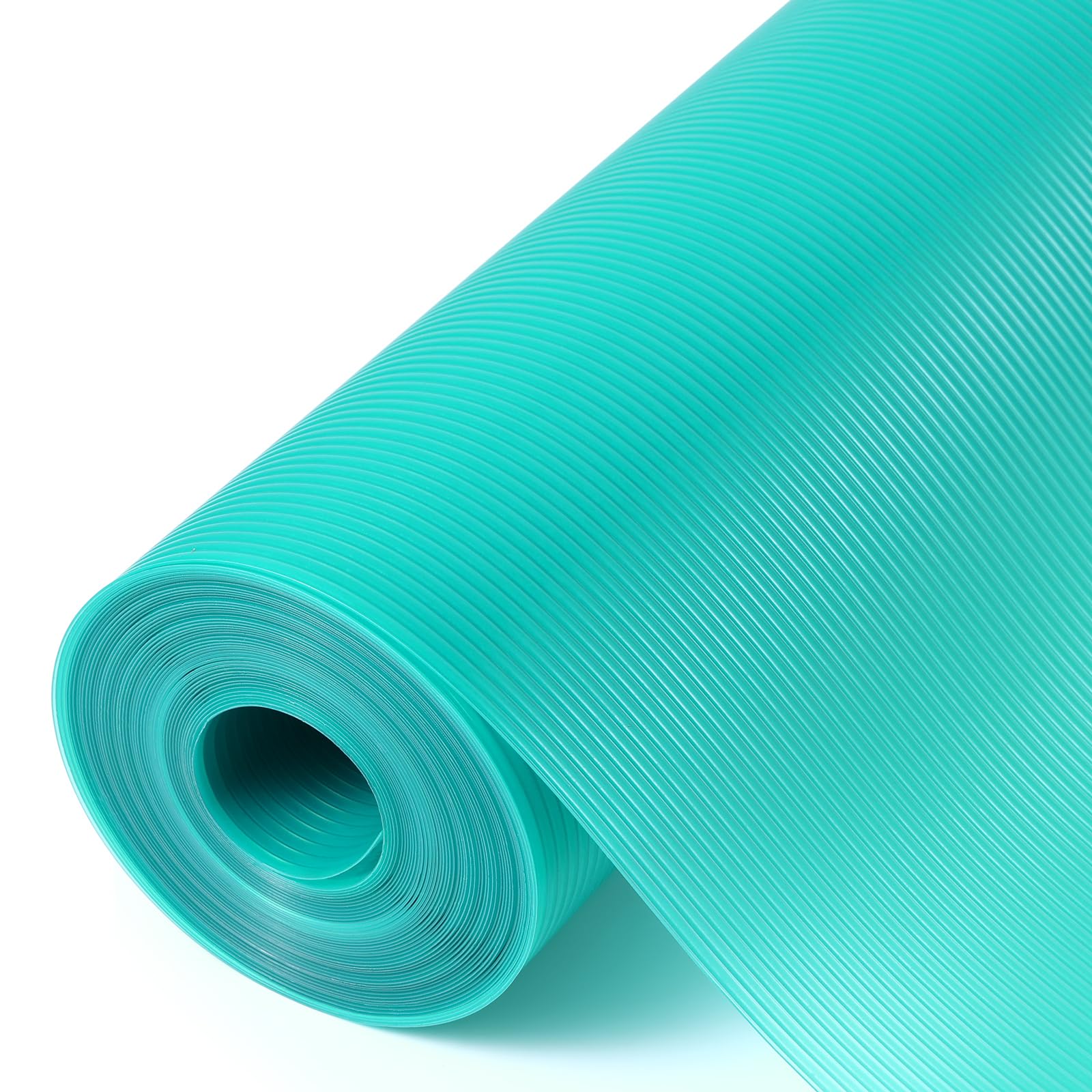 Shelf Liners for Kitchen Cabinets Drawer Liner Non Adhesive Cupboard Mat EVA Material Waterproof Refrigerator Mats Washable Fridge Liner for Cupboard and Desks Liner Blue 17.3 x 236.2 Inches (409.4 Sq Ft)