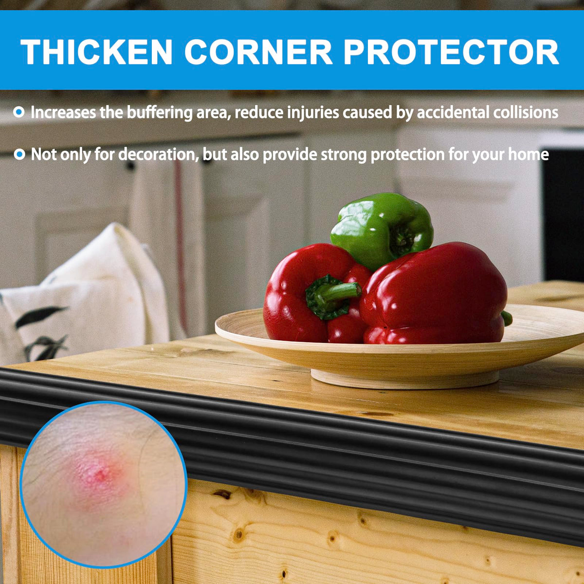 Corner Molding Trim Peel and Stick Wall Corner Protector