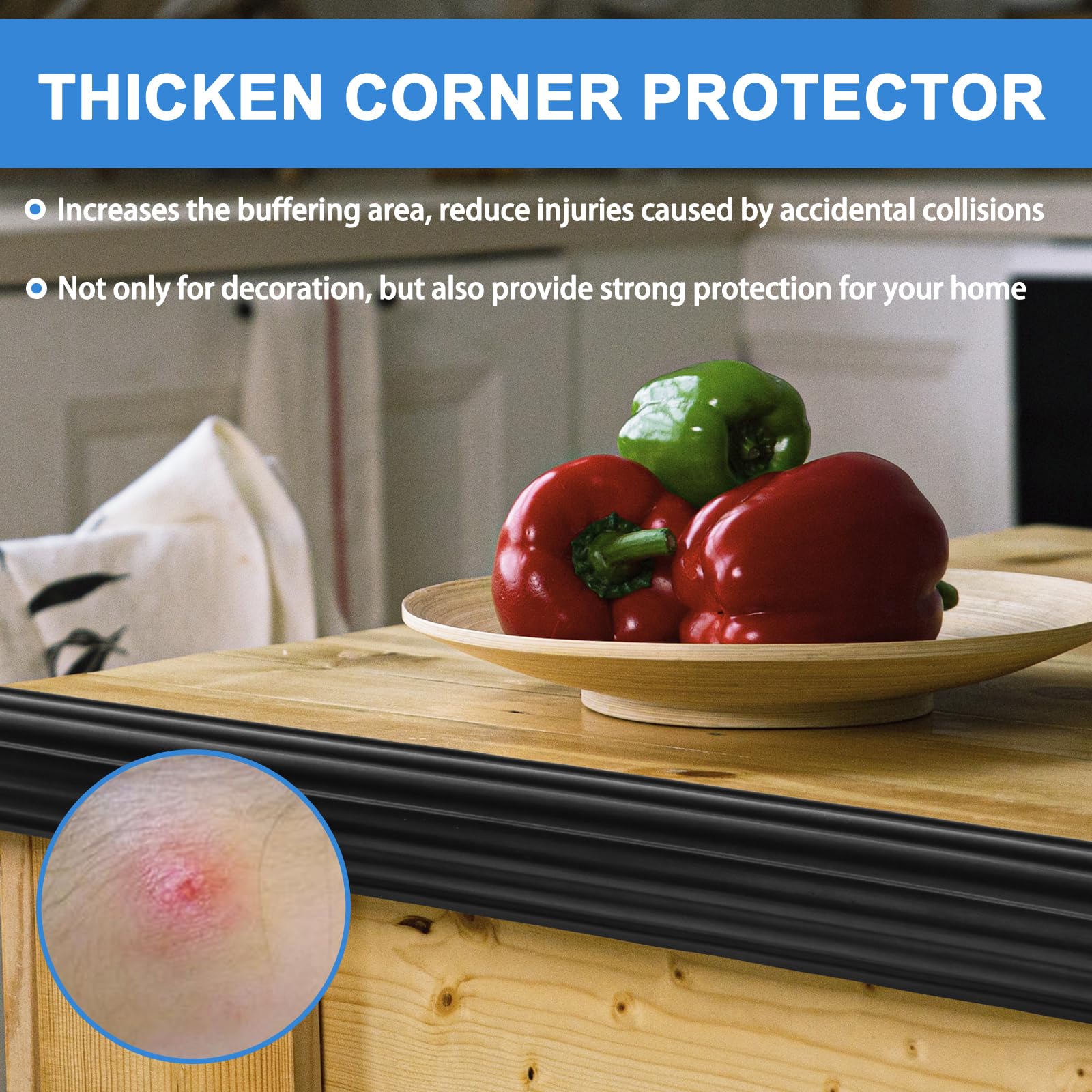 Corner Molding Trim Peel and Stick Wall Corner Protector