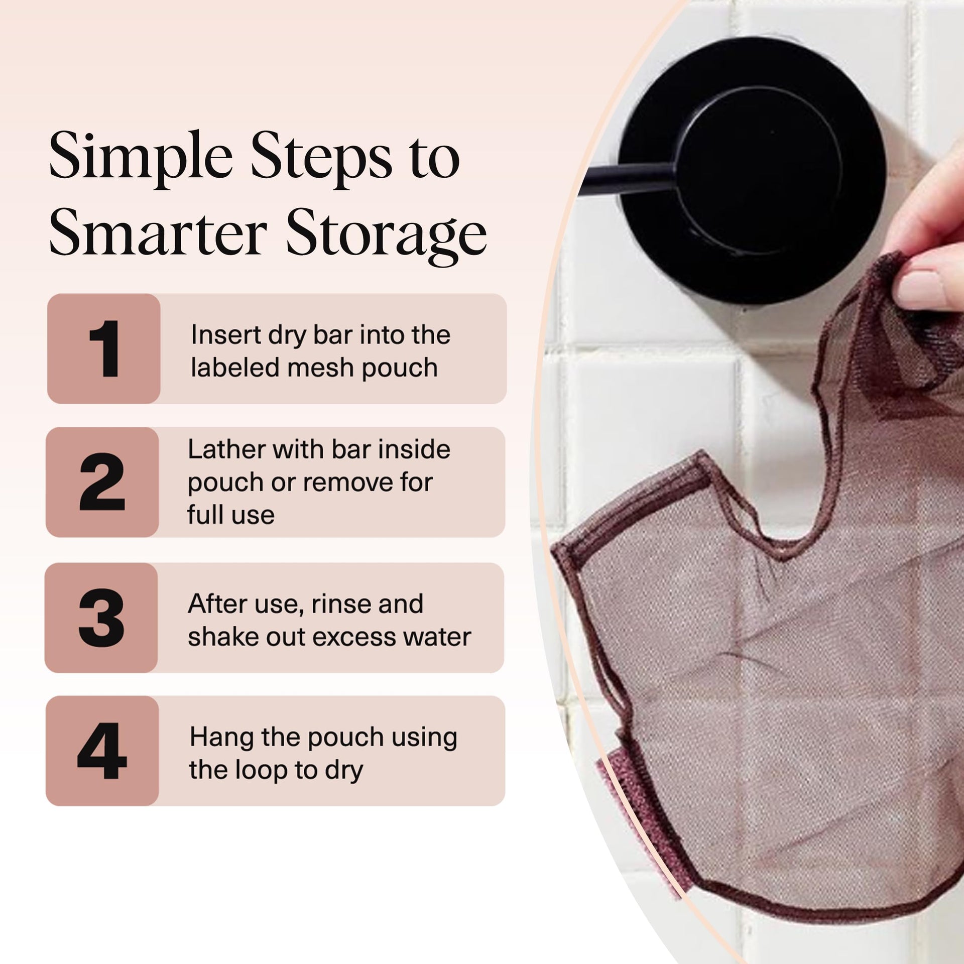 Soap Saver Bag