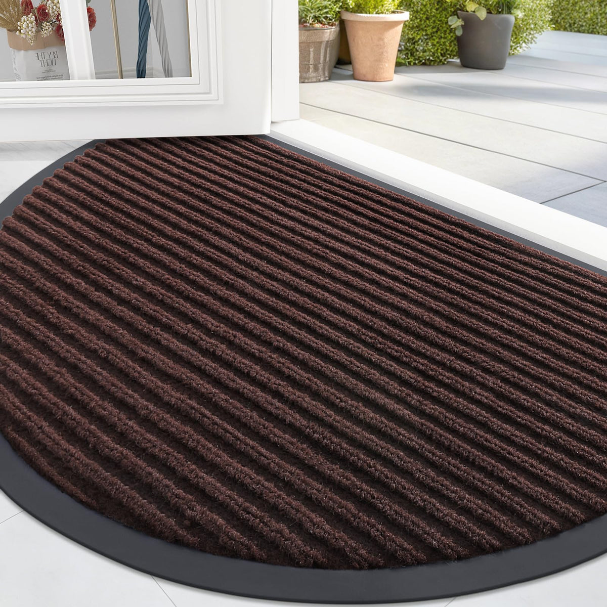Half Circle Front Door Mat 47x34