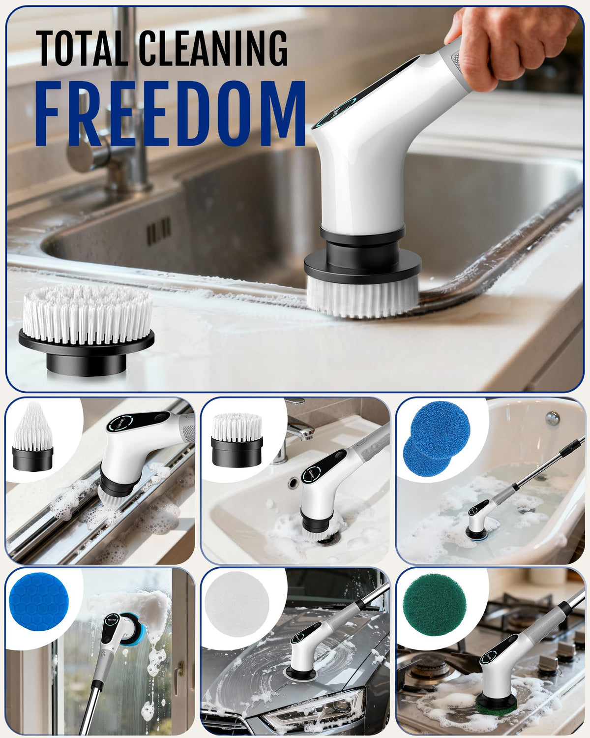 Electric Spin Scrubber