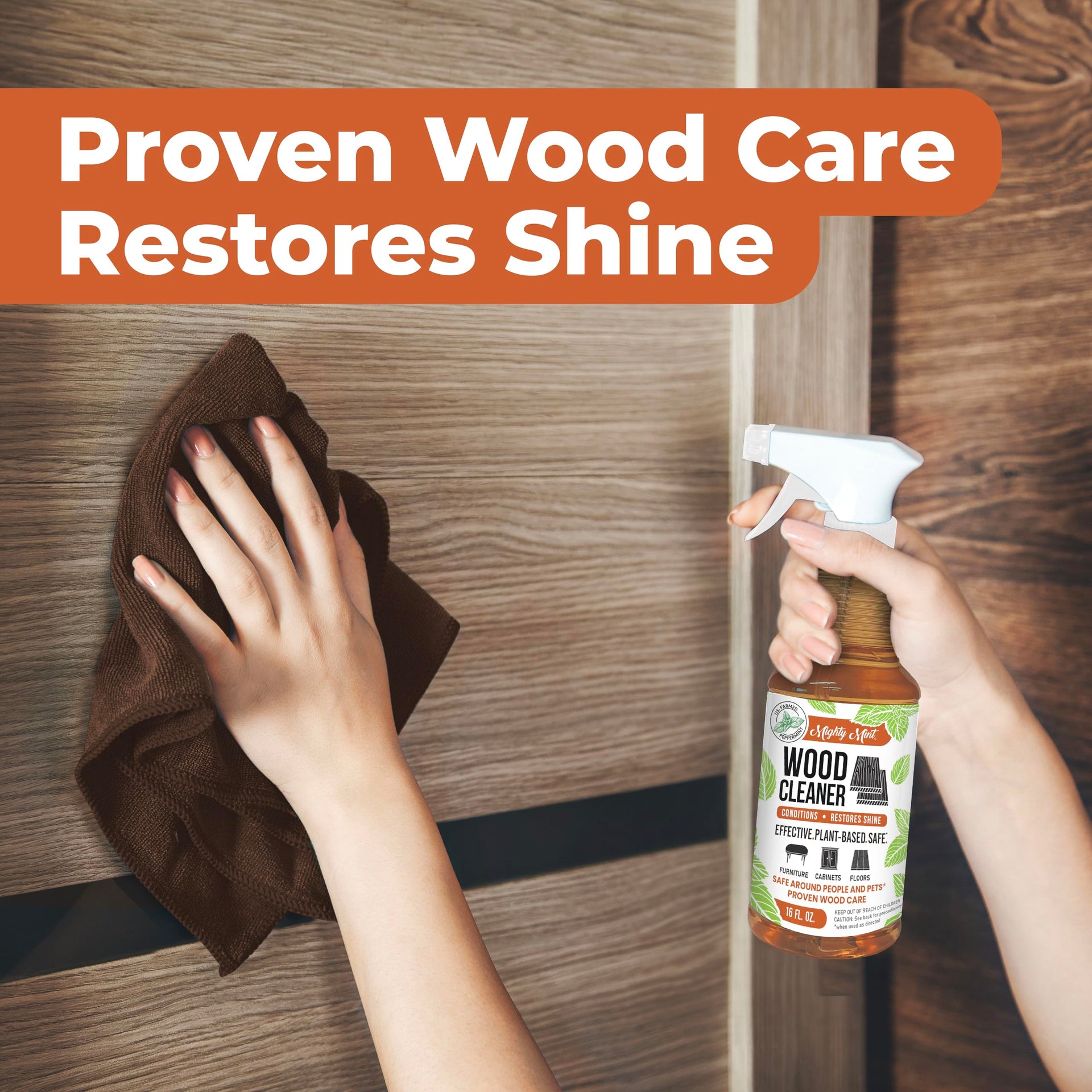 Wood Cleaner & Conditioner Spray (16 Fl Oz)