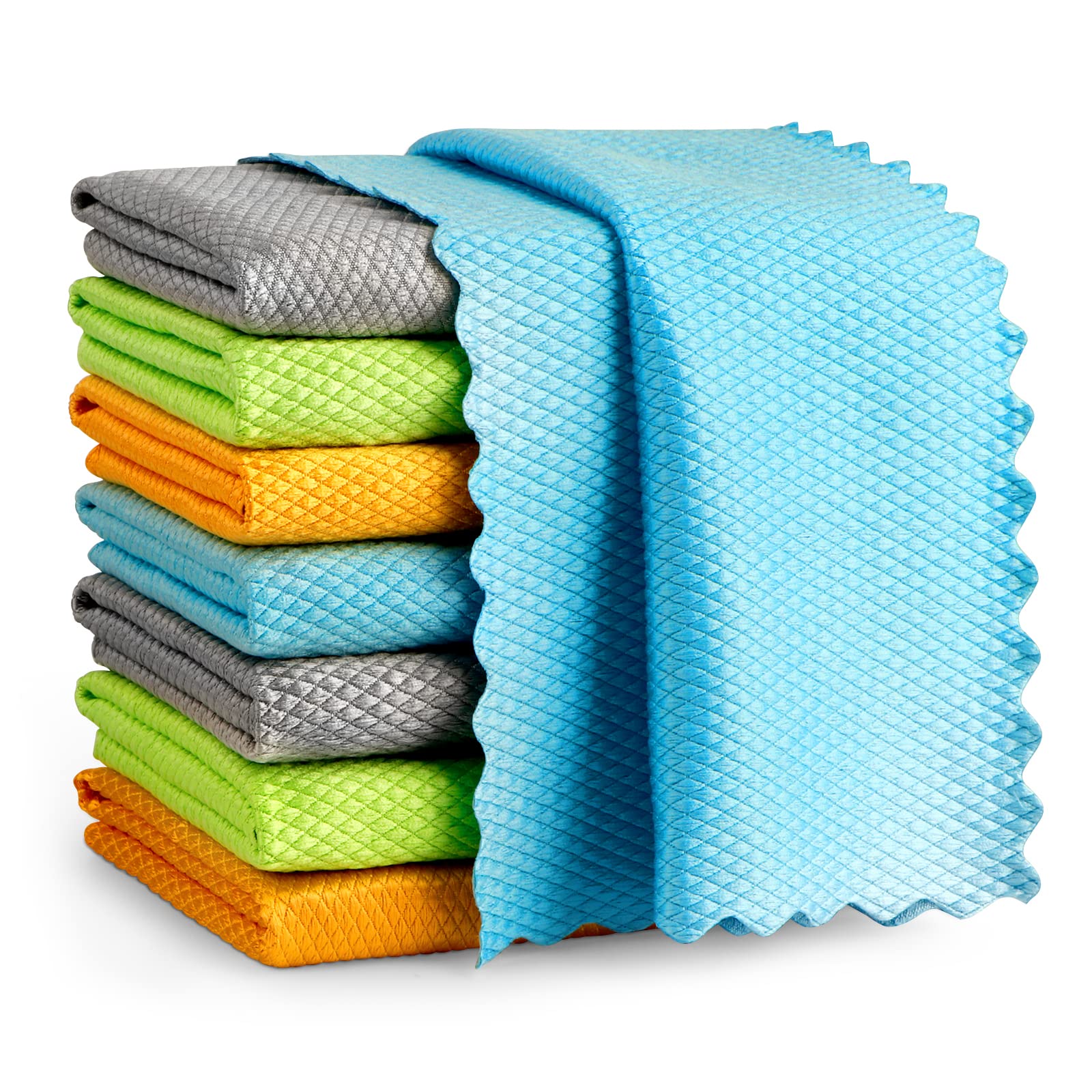Microfiber Glass Cleaning Cloth (8 Count)