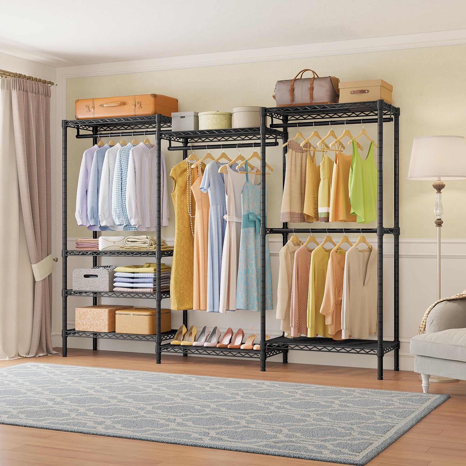 V5 Plus Heavy Duty Clothes Rack