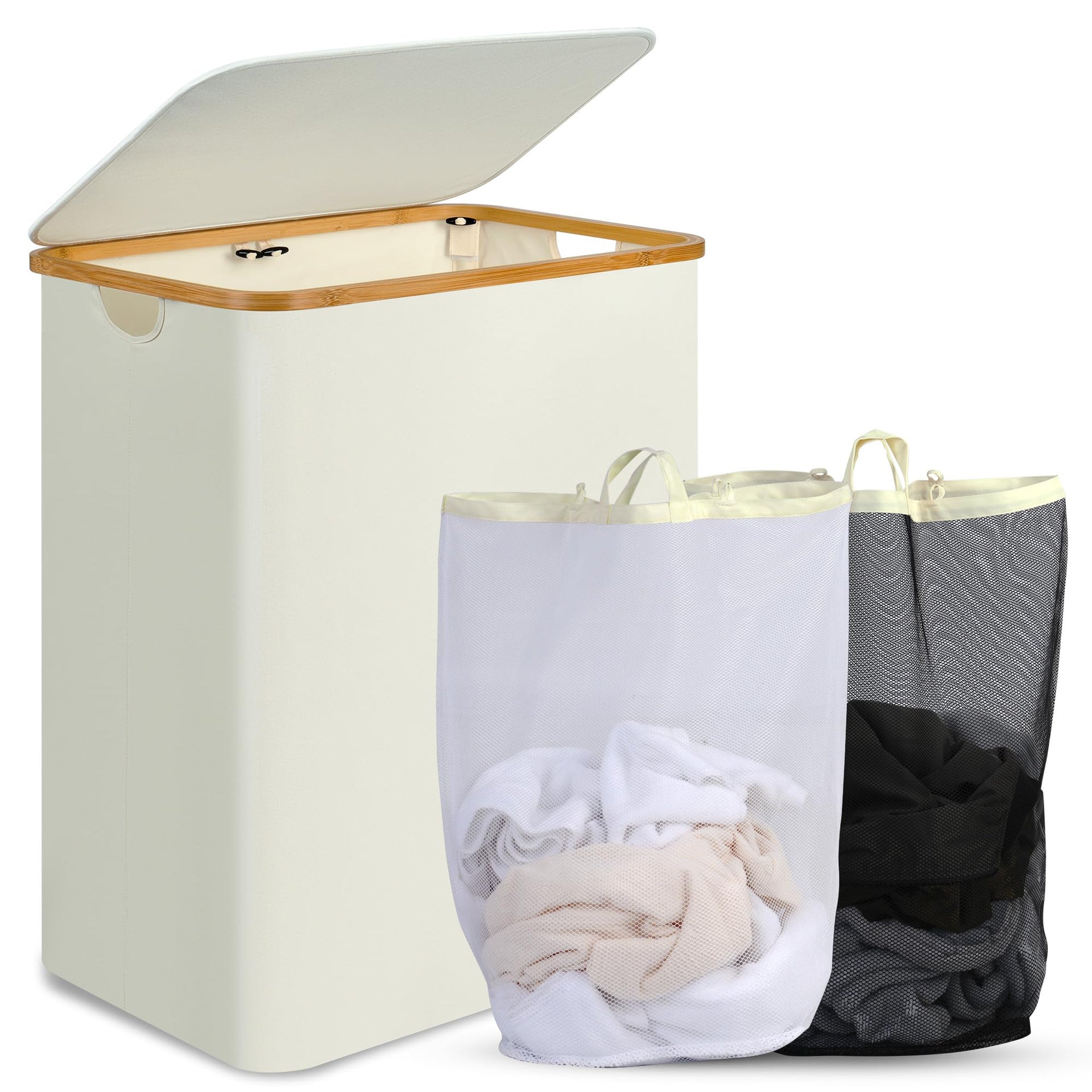 Laundry Hamper with Lid