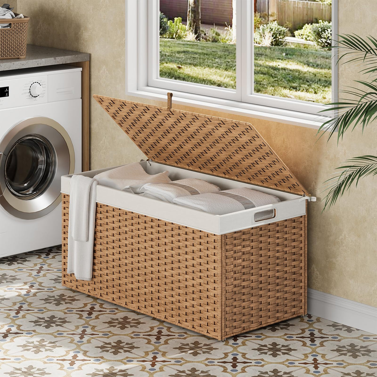 Storage Basket with Lid - ModHome Supplies