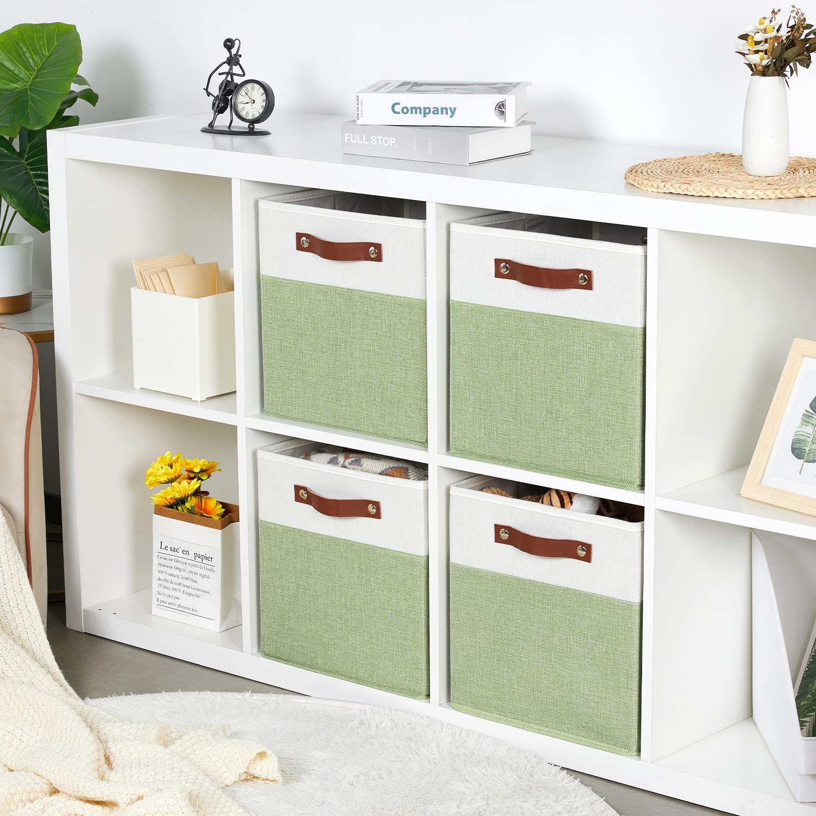 Fabric Storage Cubes (4 Count)