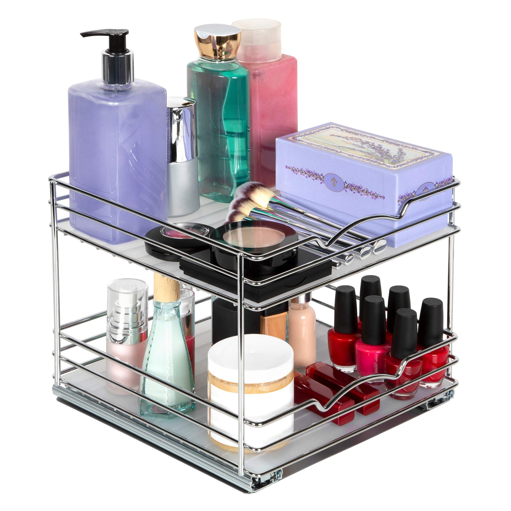Pull Out Cabinet Spice Rack Organizer 2