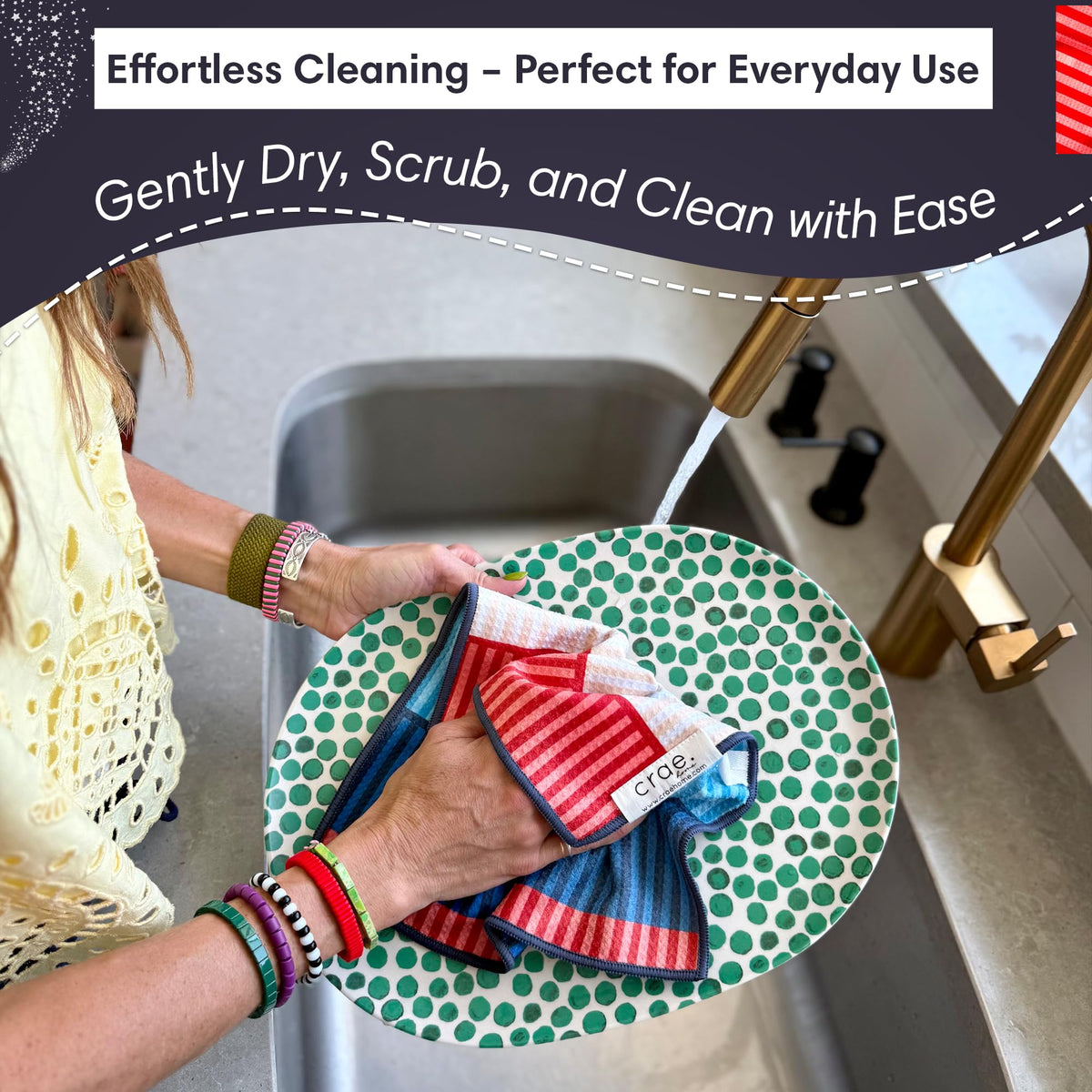Microfiber Hand Towel & Washcloth Set (2 Count)