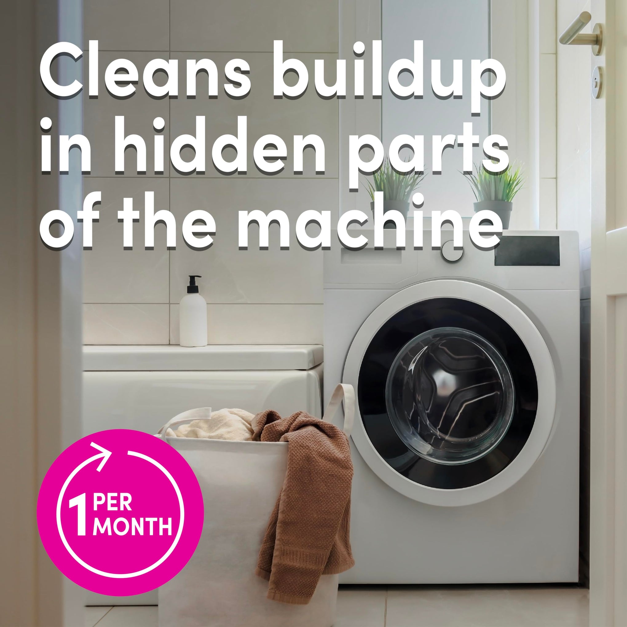 Washing Machine Cleaner Plus Machine Wipes (16.88 Ounce)