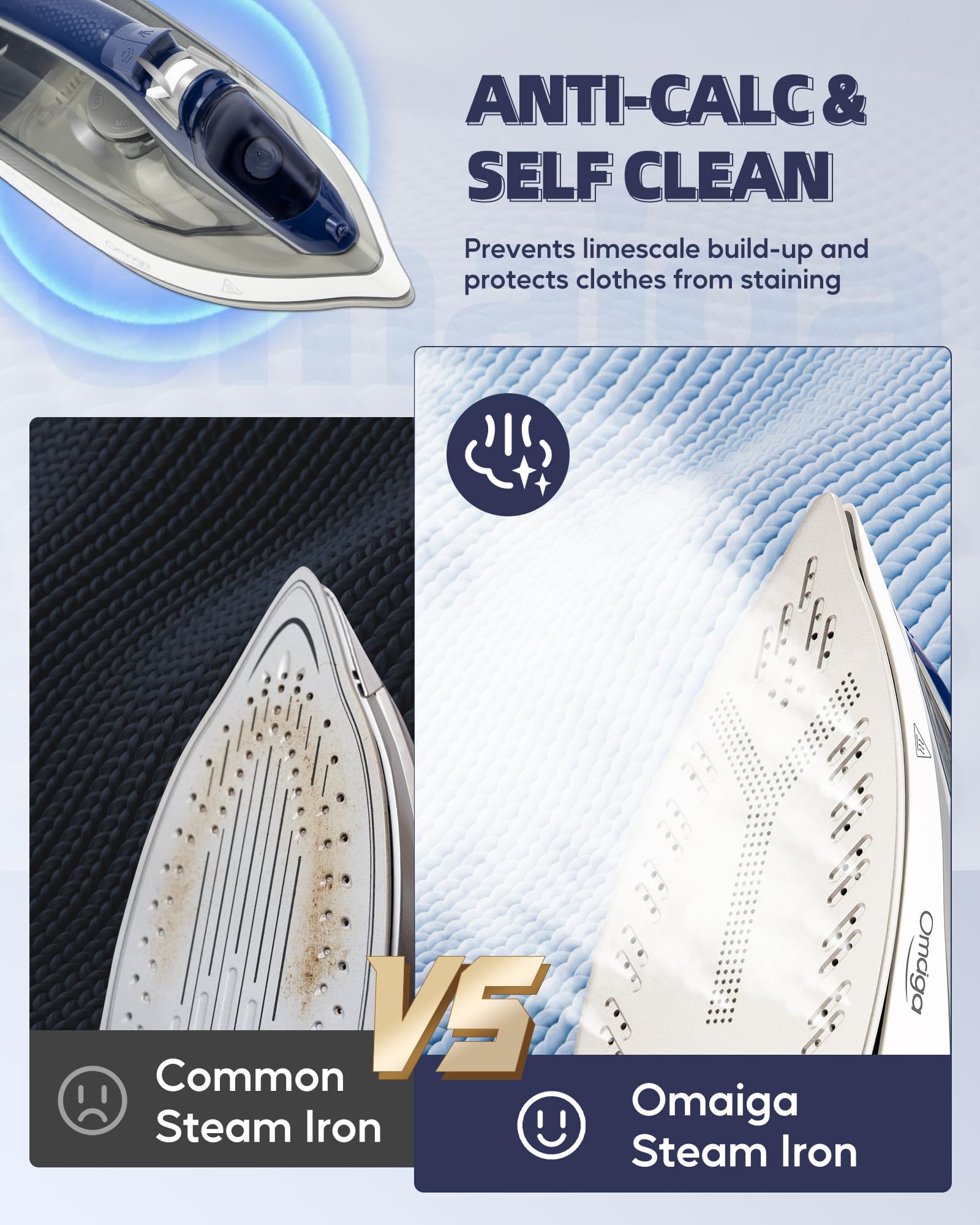 Steam Iron for Clothes