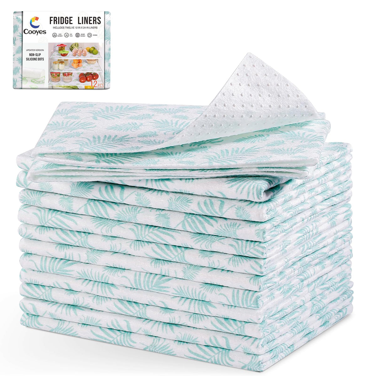 Absorbent Refrigerator Liners (24 Sq Ft)