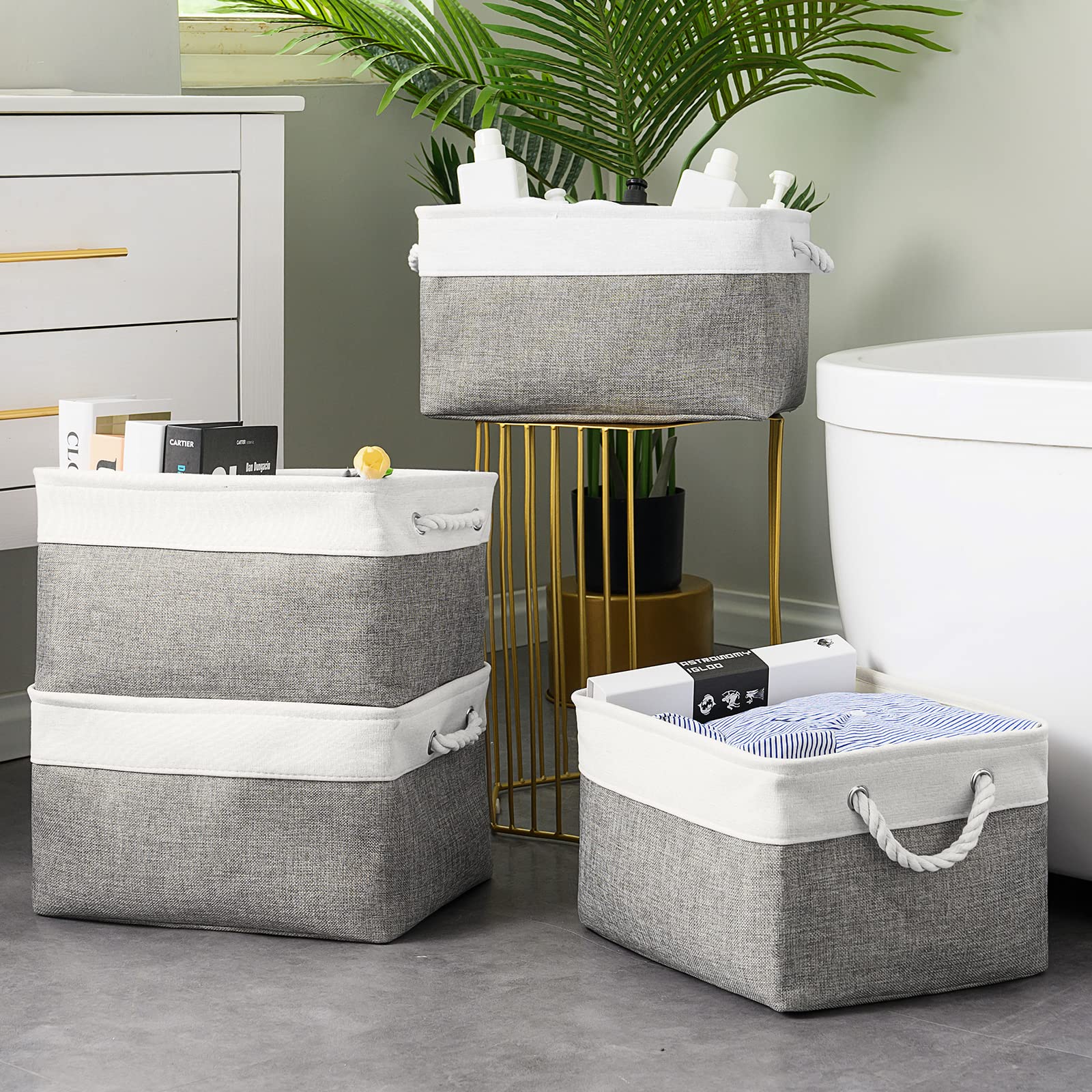 Storage Basket for Organizing (4 Count)