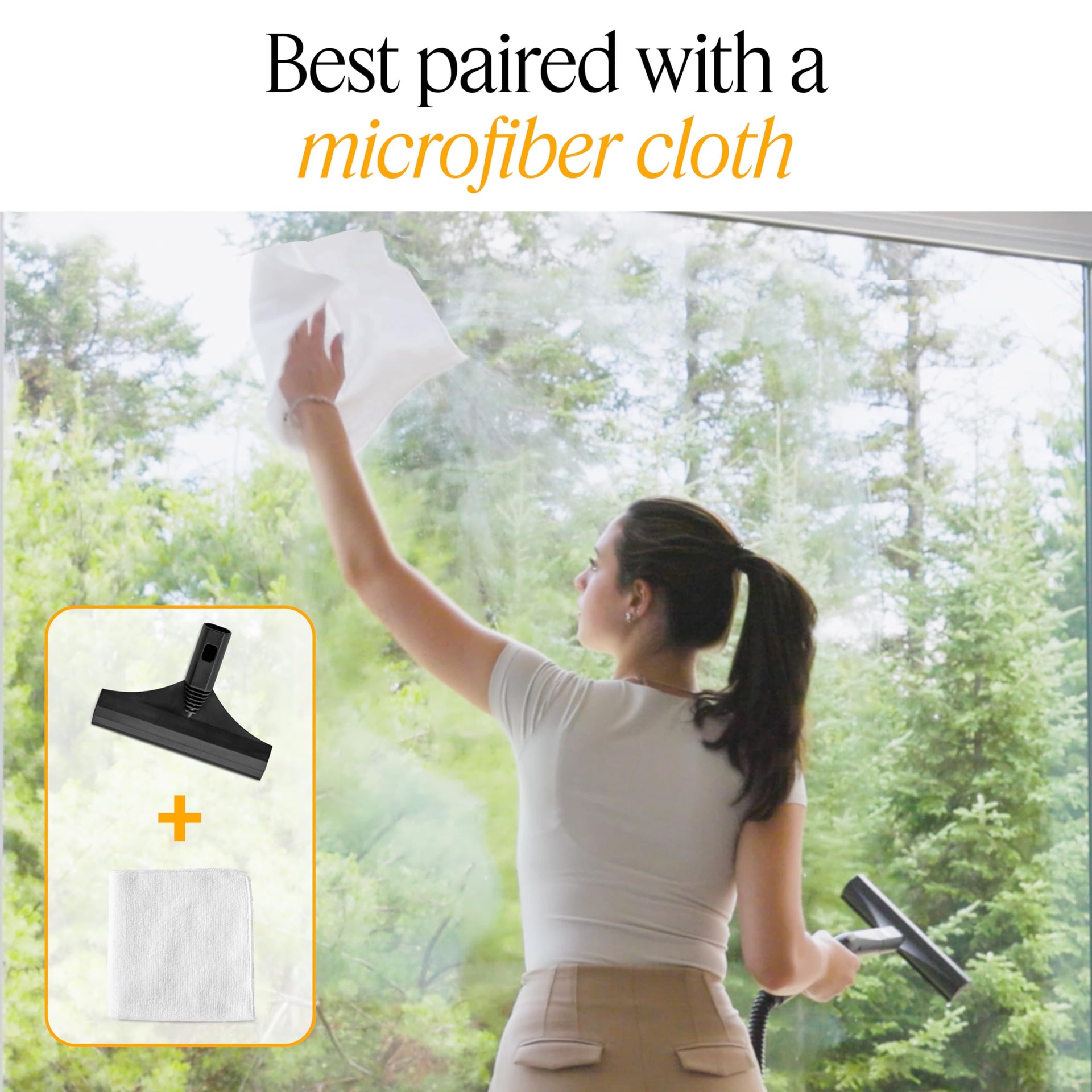 Neat Window Tool for Steam Cleaner