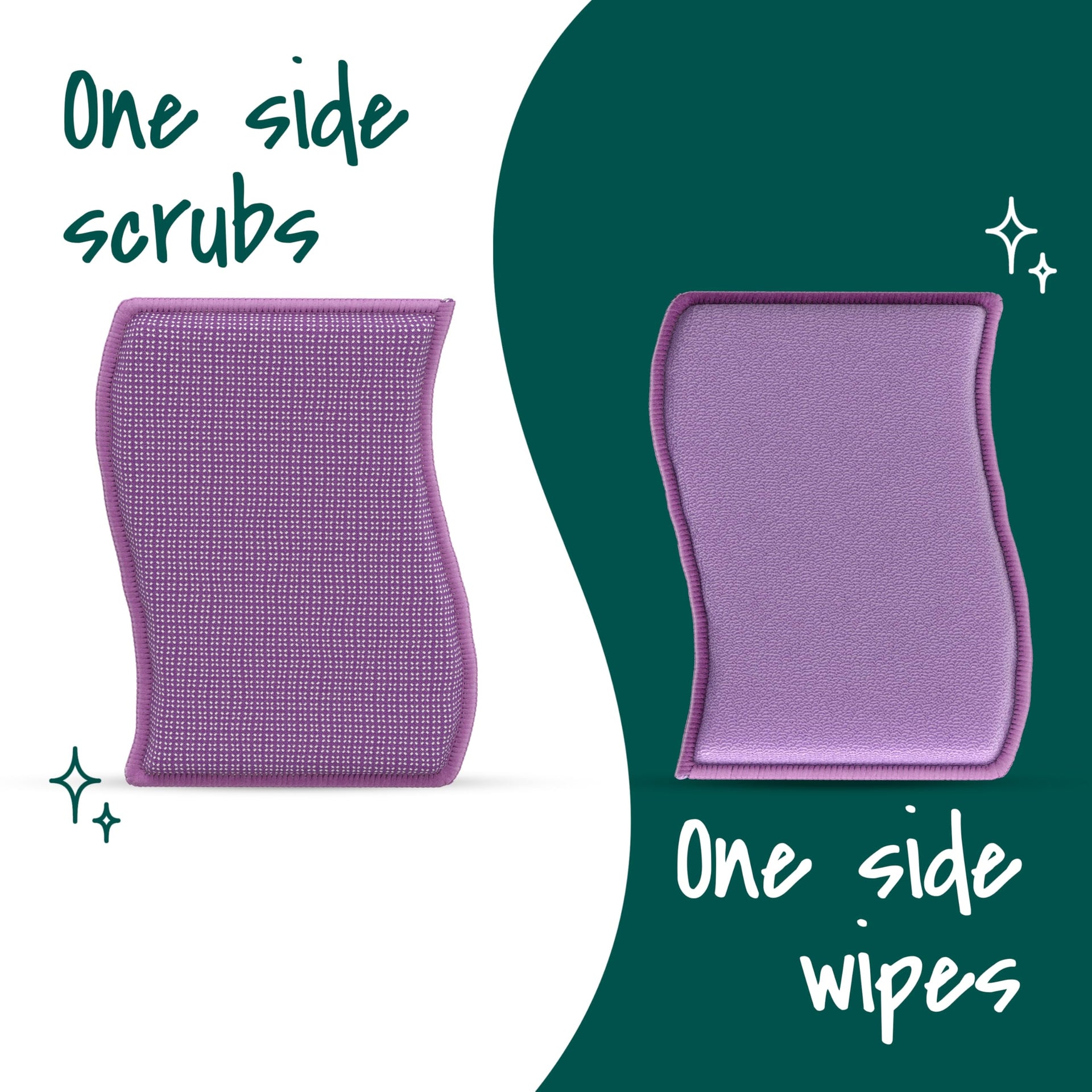 Scotch Brite Stay Clean Scrubber Pads (12 Count)