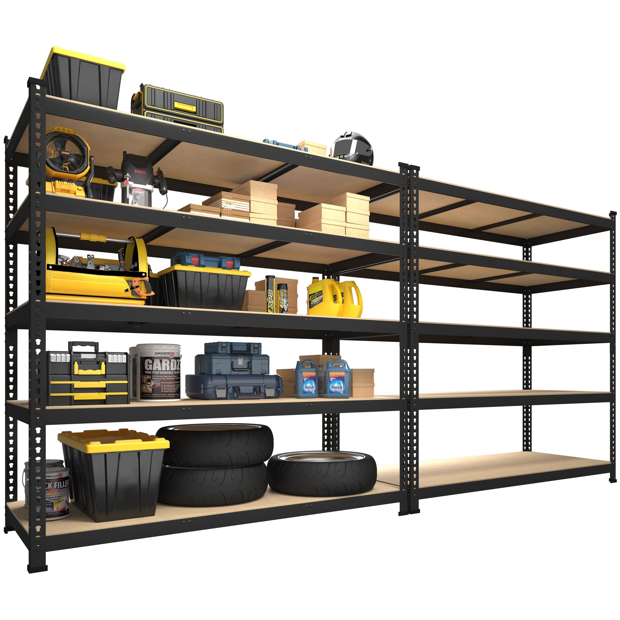 47"W x 18"D x 72"H Garage Storage Shelves (2 Count)
