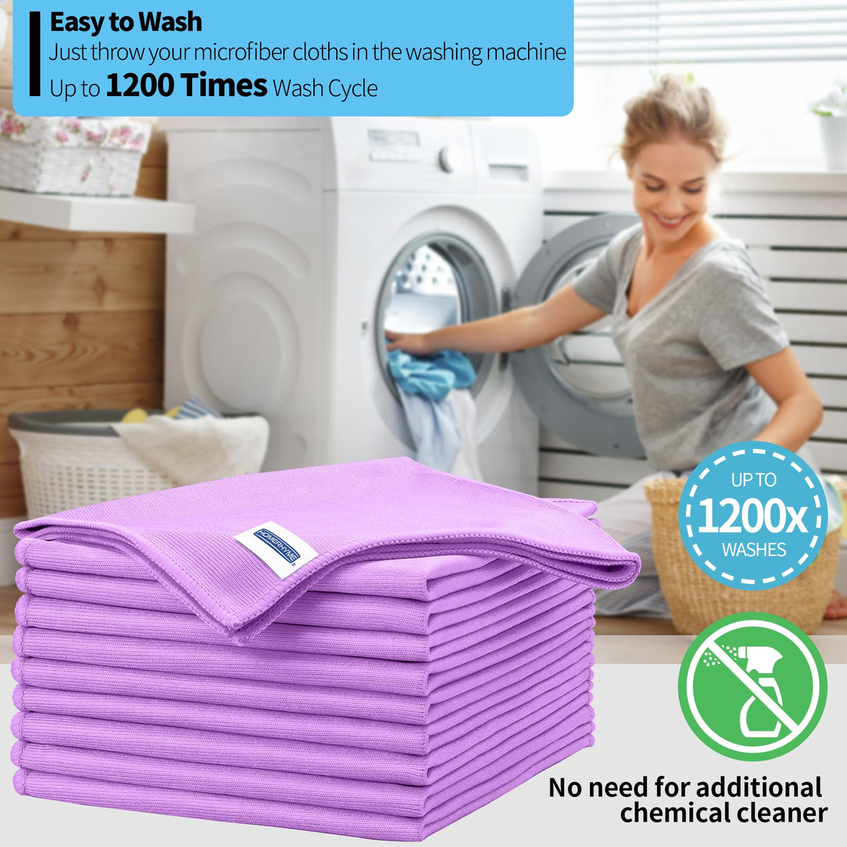 Microfiber Cleaning Cloth (10 Count)