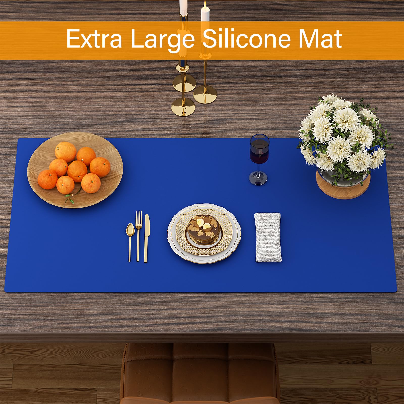 Silicone Protector Mat 47x24 Inch