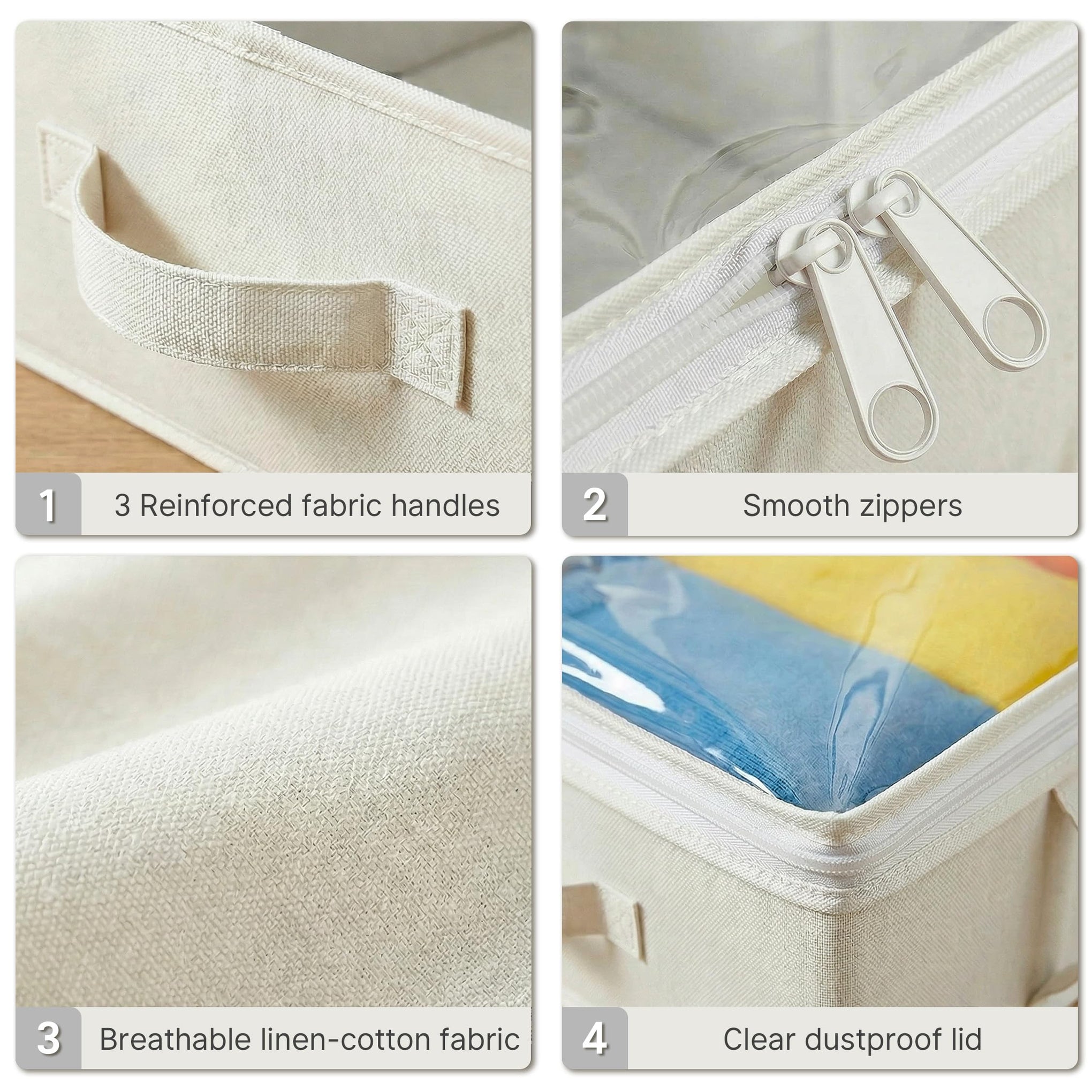 2 Pack Under Bed Storage Containers (2 Count)