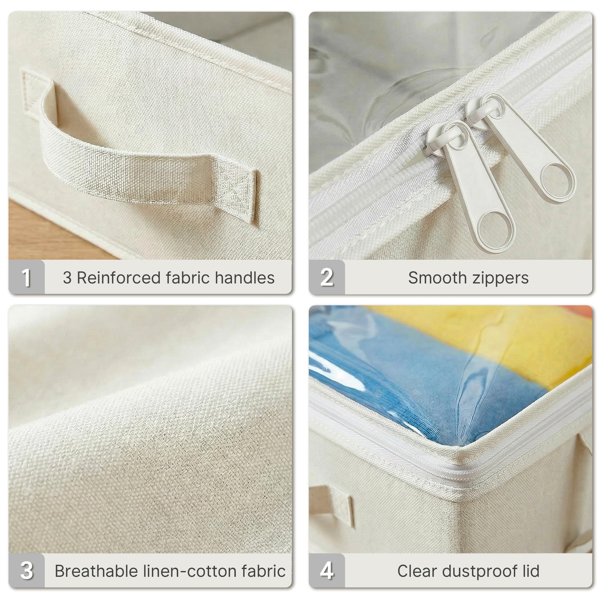 2 Pack Under Bed Storage Containers (2 Count)