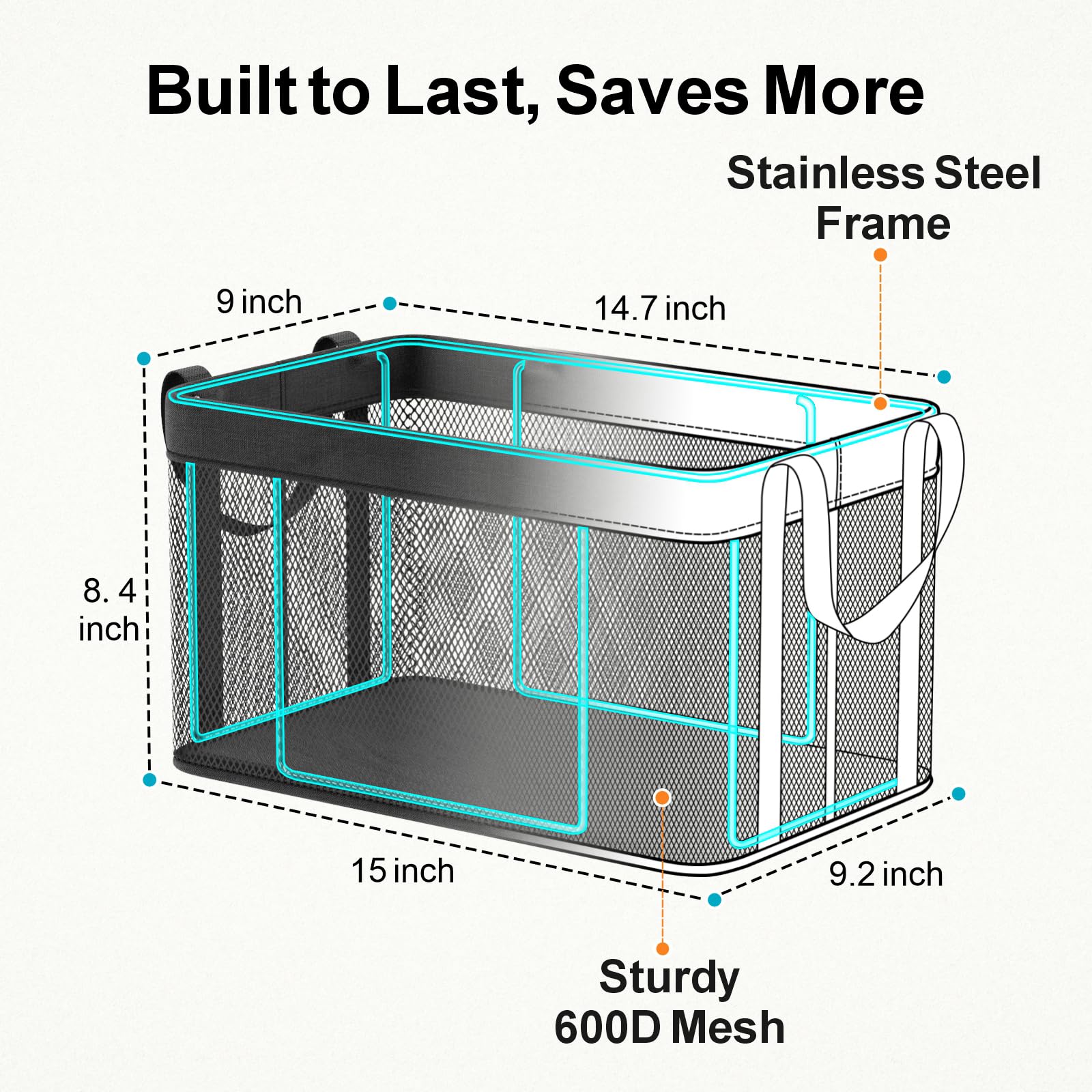 Freezer Organizer Bins (3 Count)