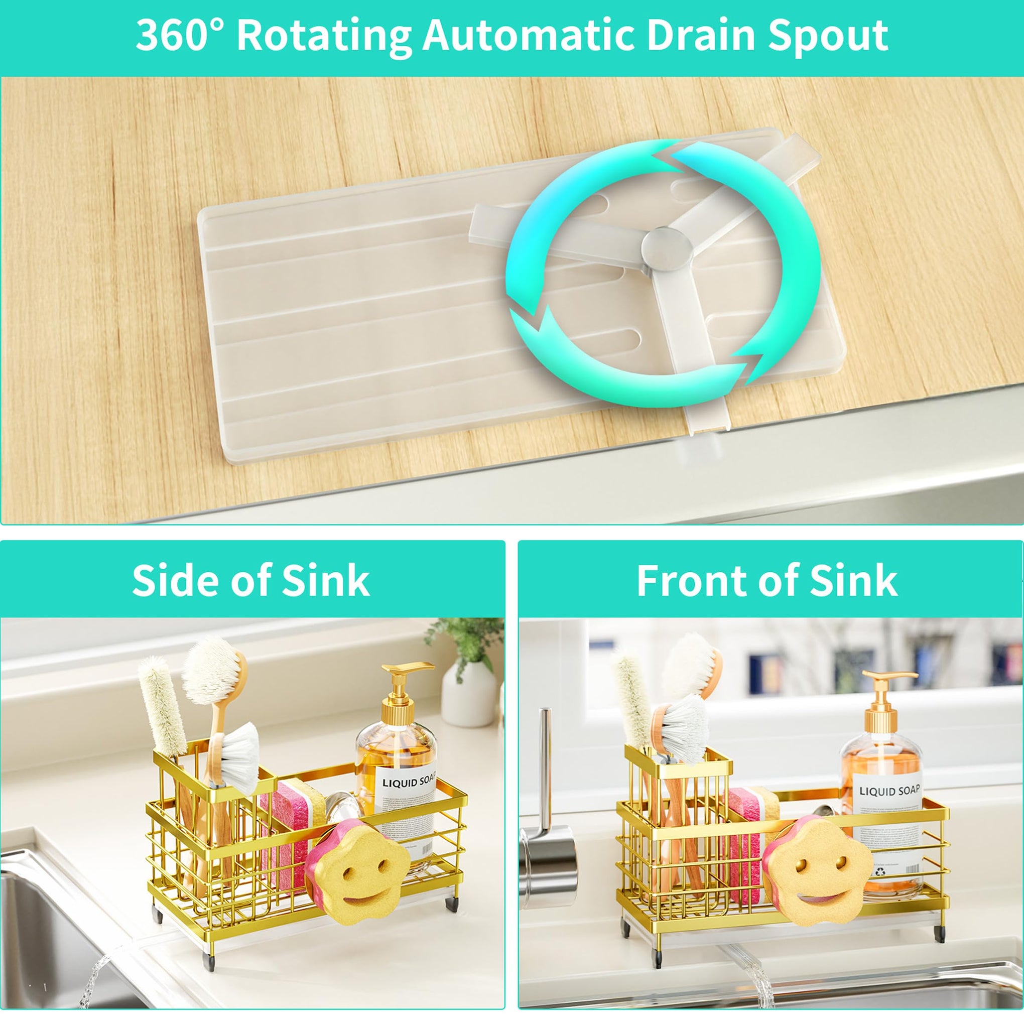Sink Caddy Sponge Holder