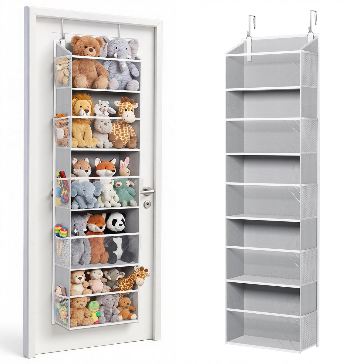 Stuffed Animal Organizer Over the Door