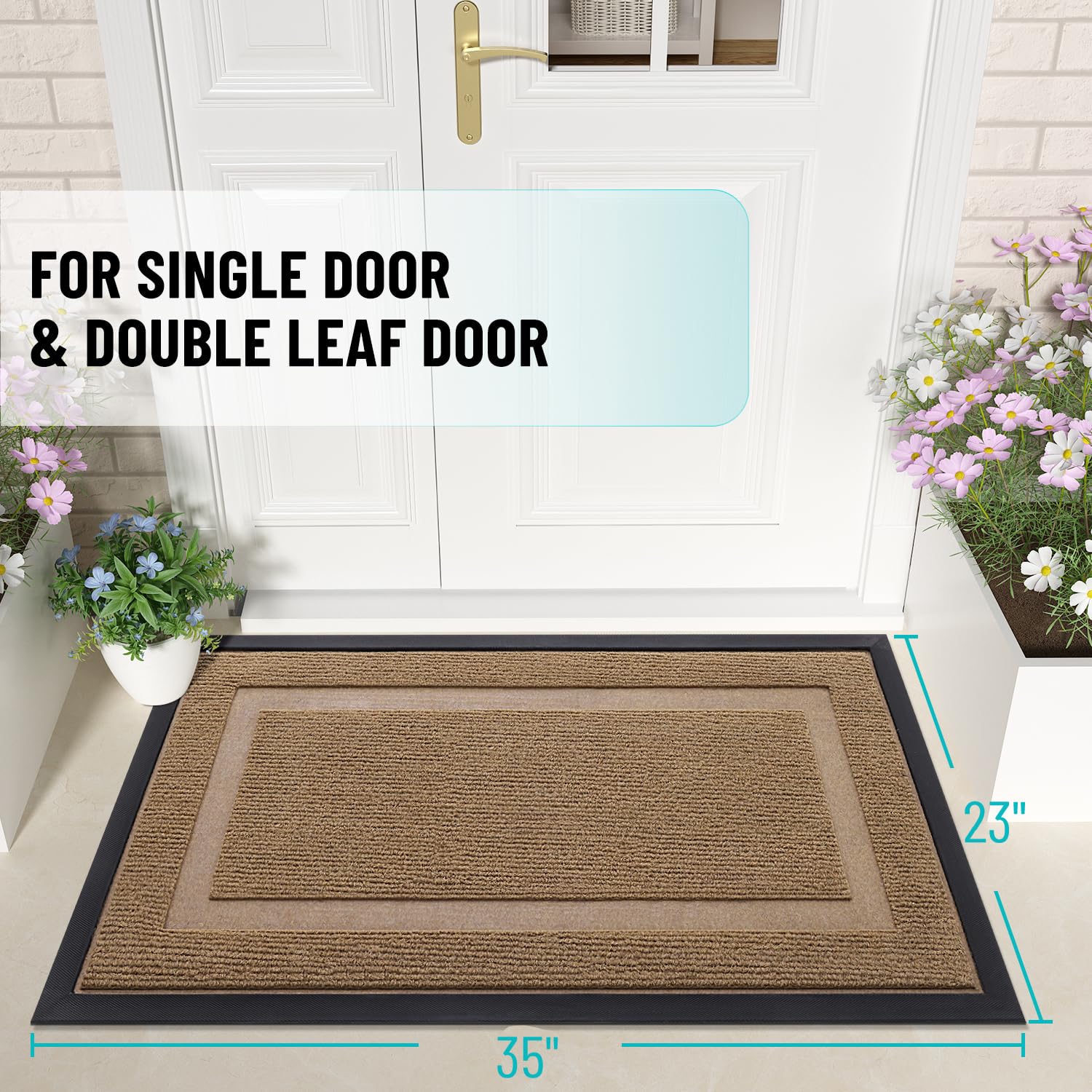 Front Door Mat Outside 35x23