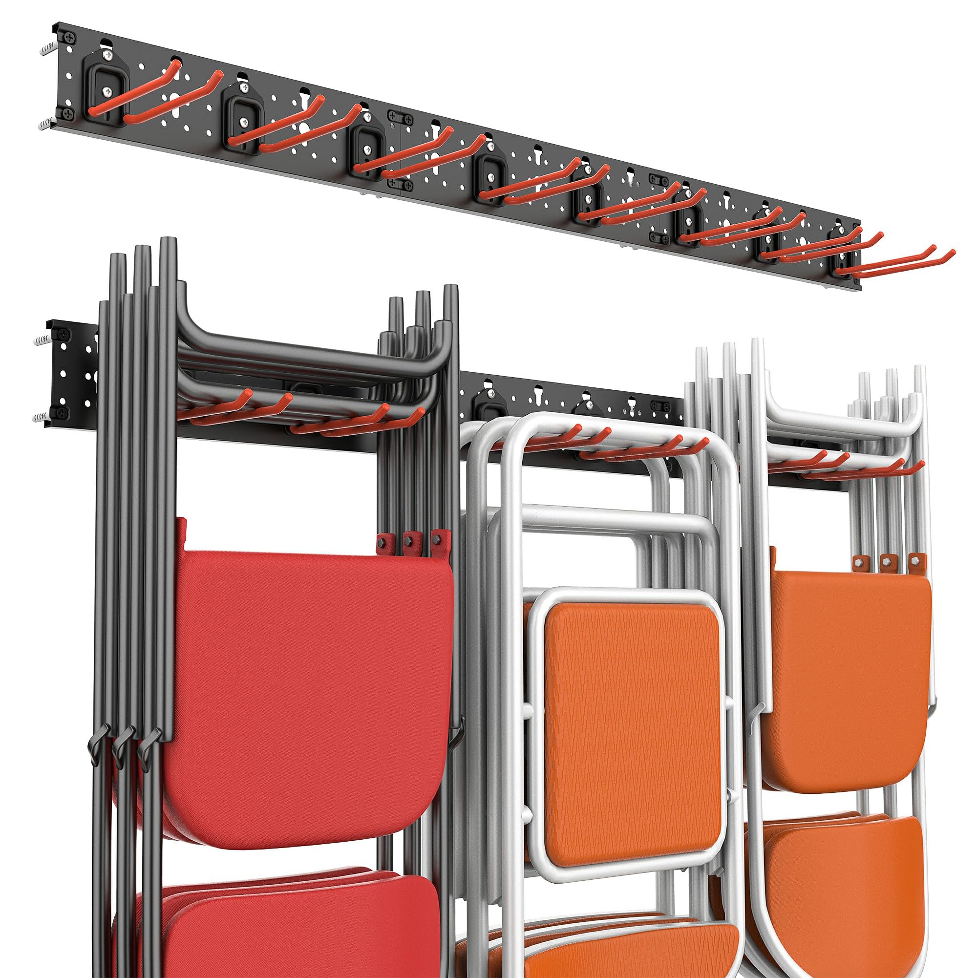 Wall Mount Garage Organizer Tool Storage Rack