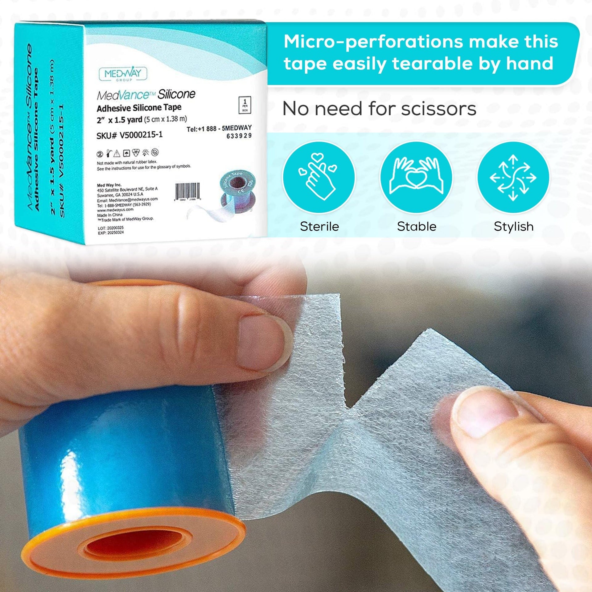 Silicone Adhesive Medical Tape