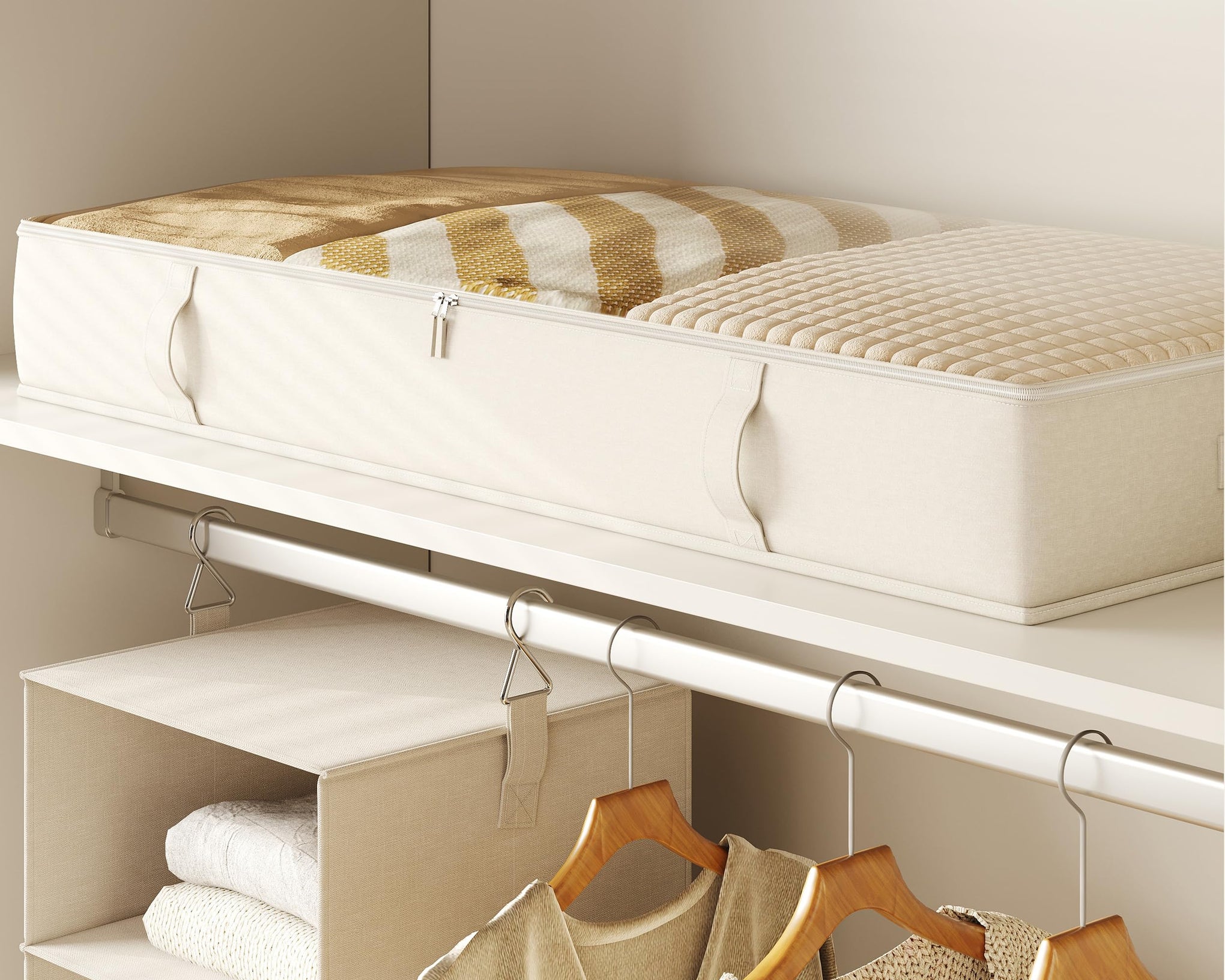 Side Supported Under Bed Storage Containers (2 Count)