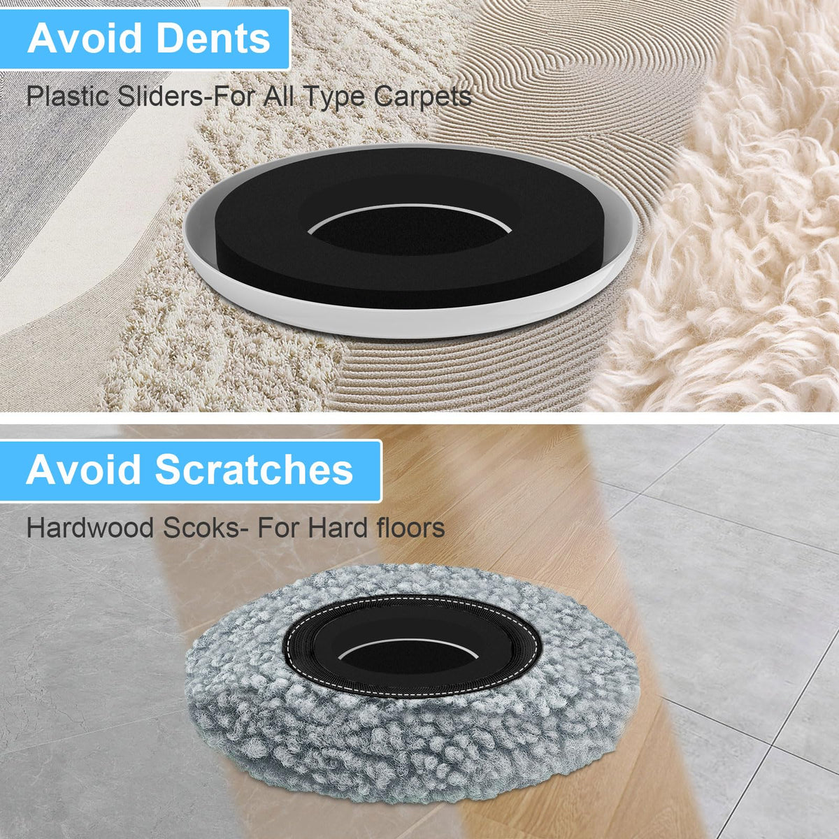 New Upgrade Furniture Sliders (13 Count)