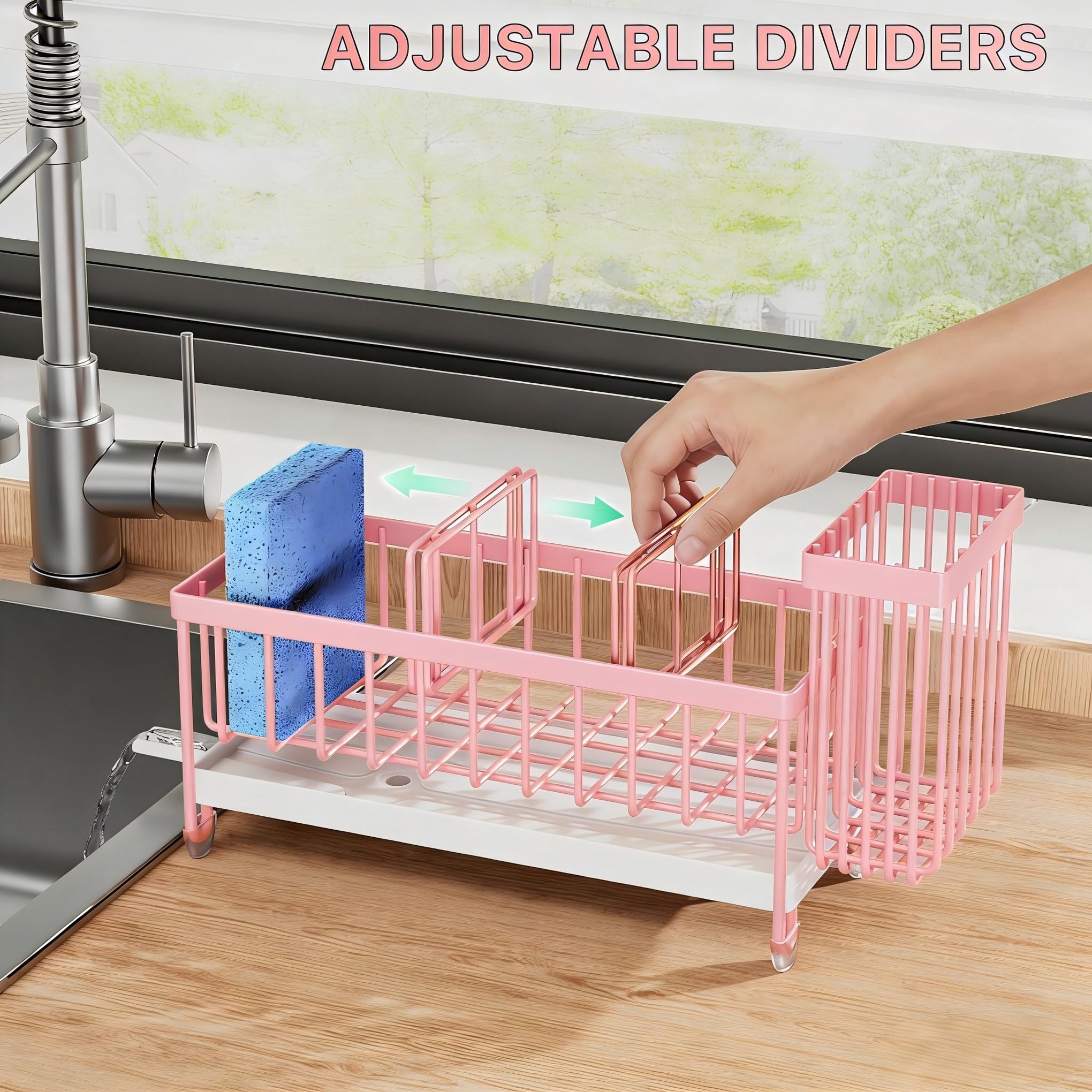 Sponge Holder for Kitchen Sink