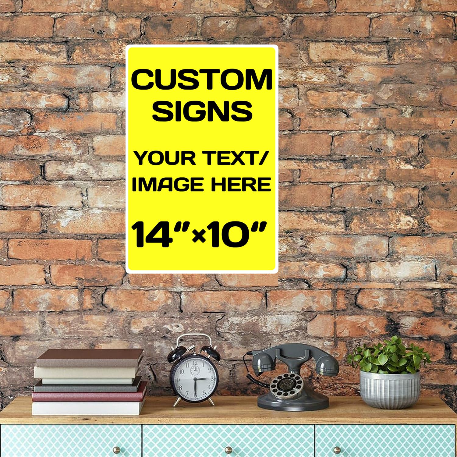 Personalized Aluminum Metal Signs