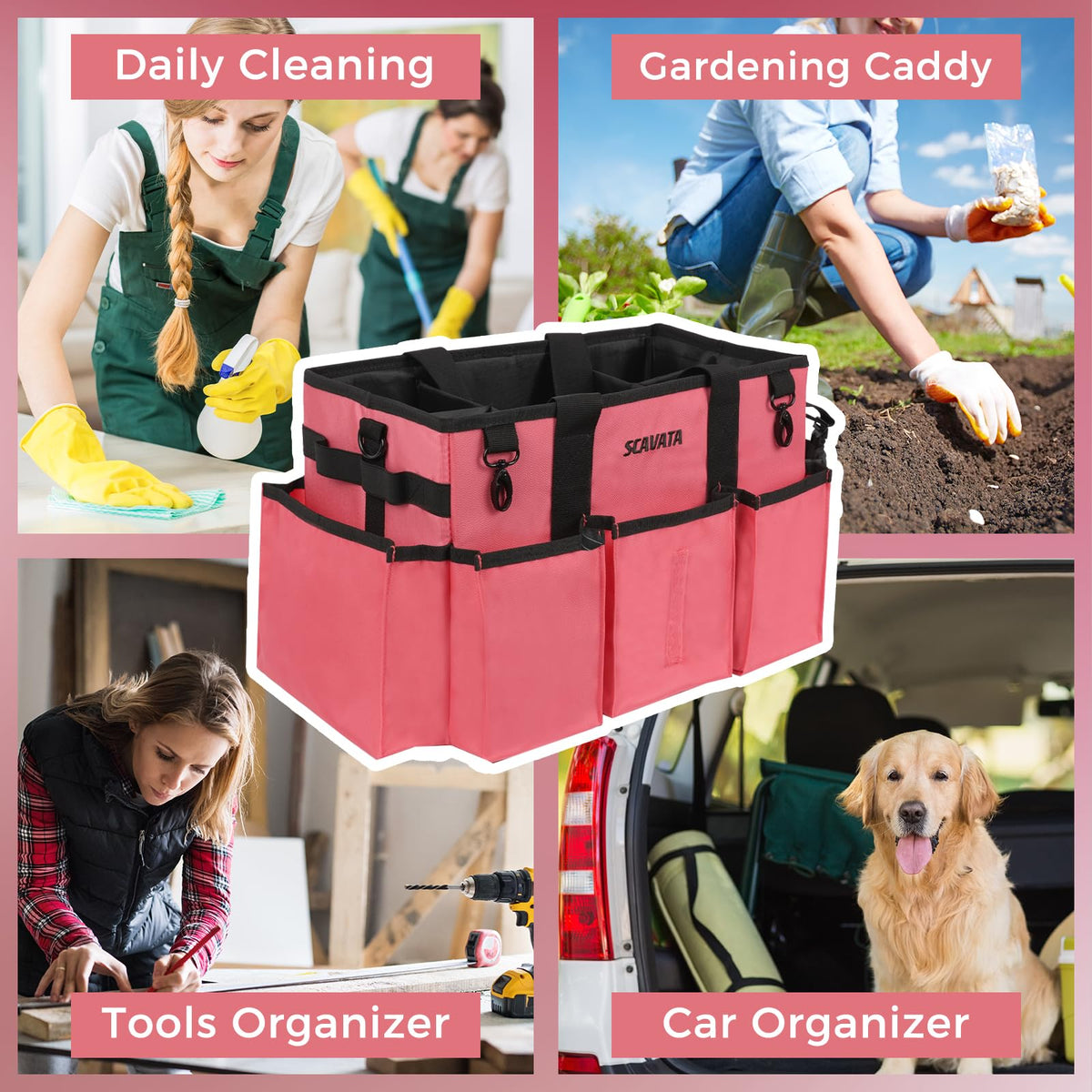 Wearable Cleaning Caddy Bag