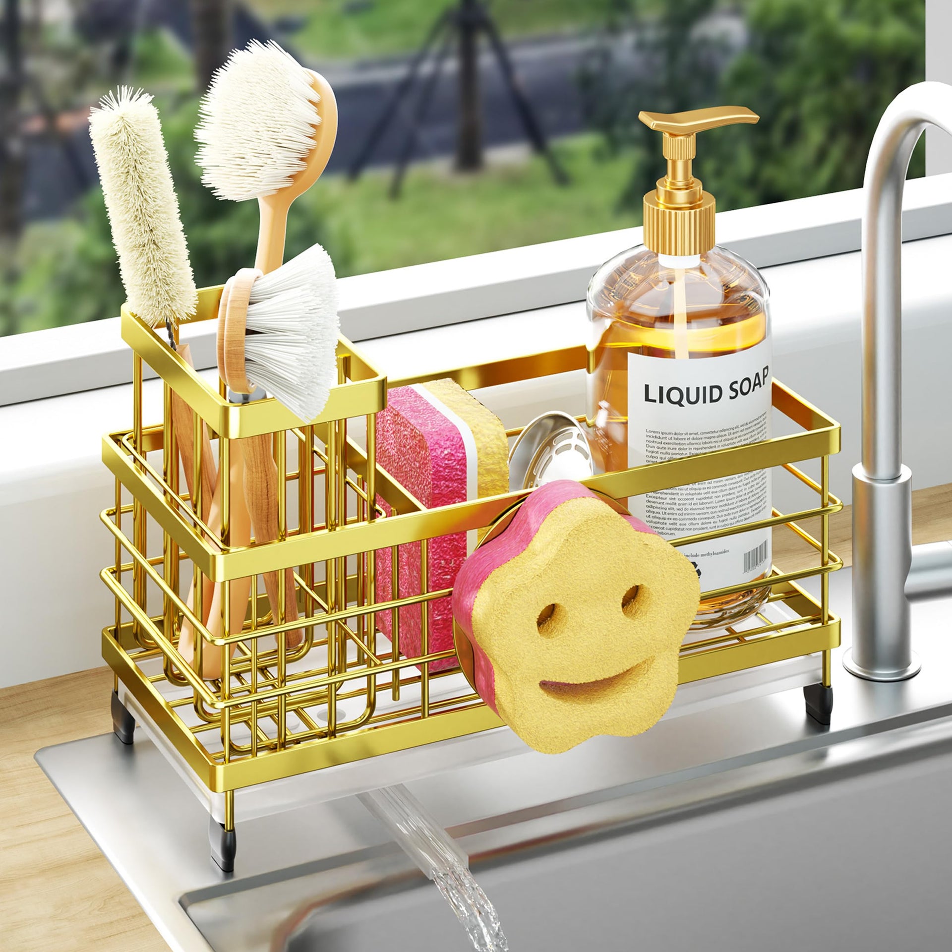 Sink Caddy Sponge Holder