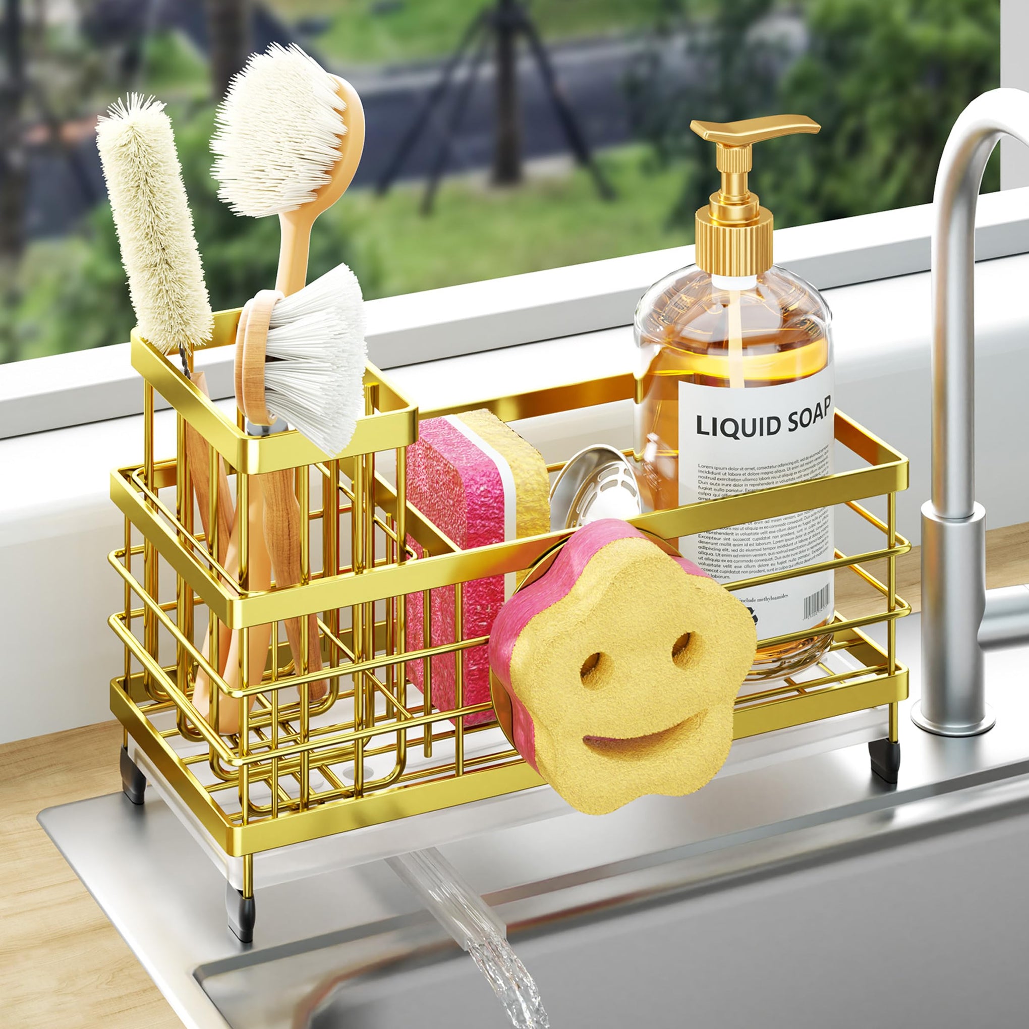 Sink Caddy Sponge Holder