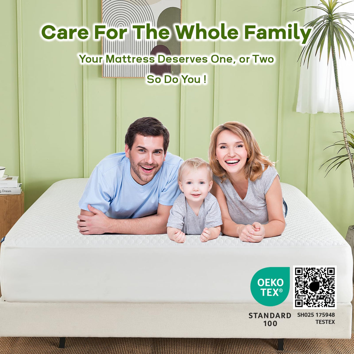 Luxury Full Size Tencel Waterproof Mattress Protector Deep Pocket
