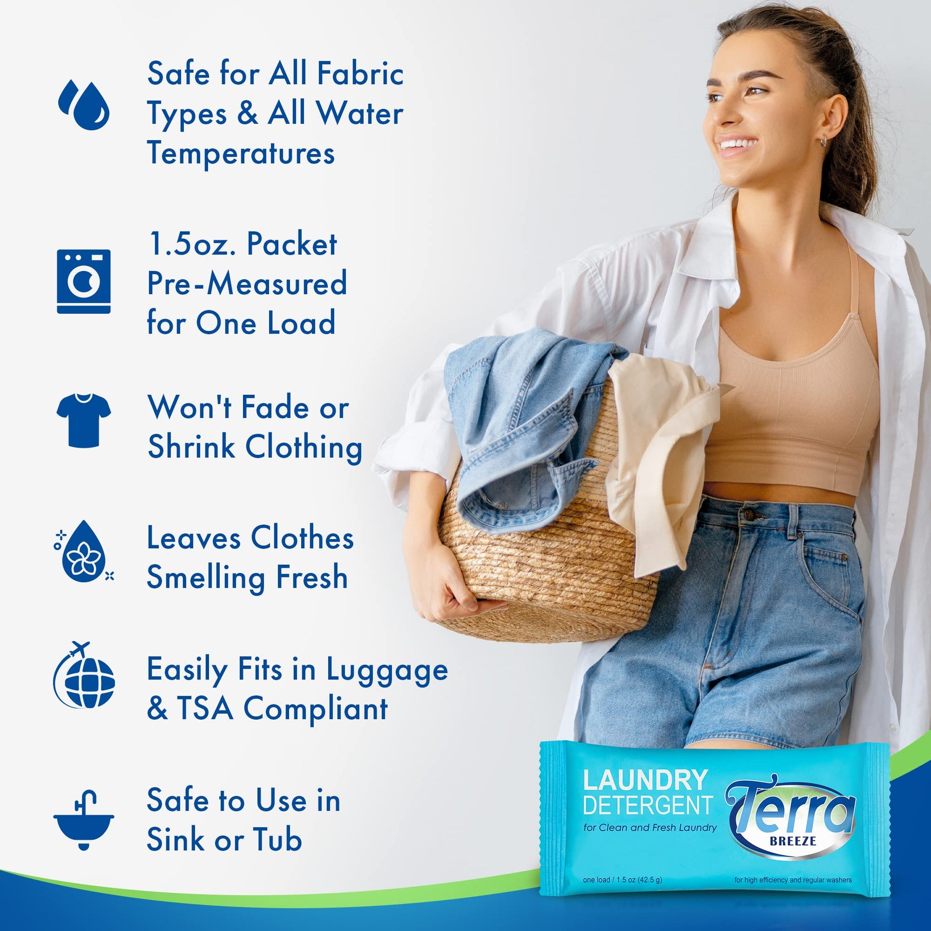 Terra Breeze Laundry & Dish Soap Amenity Kit - ModHome Supplies