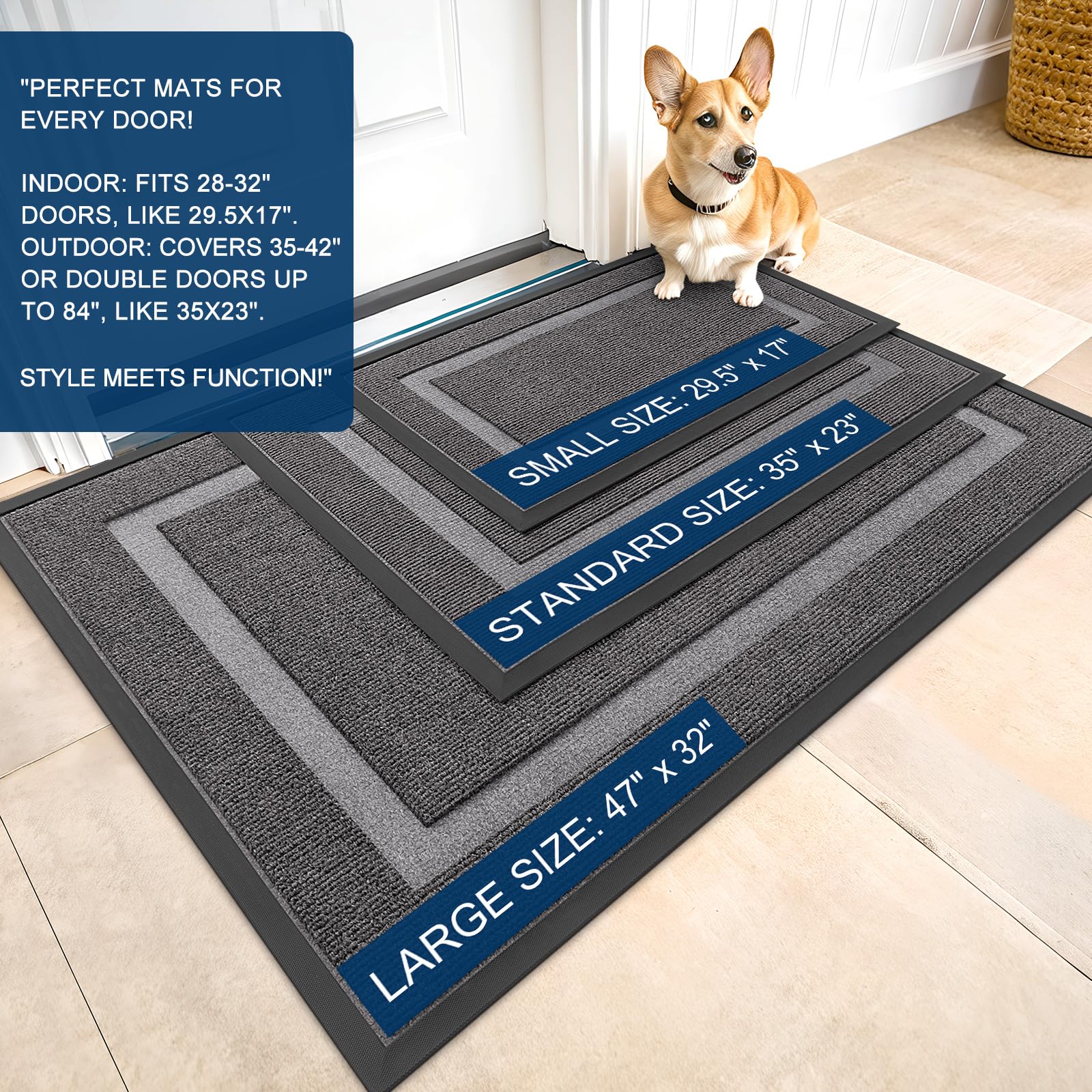 Front Door Mat Outside 59x20