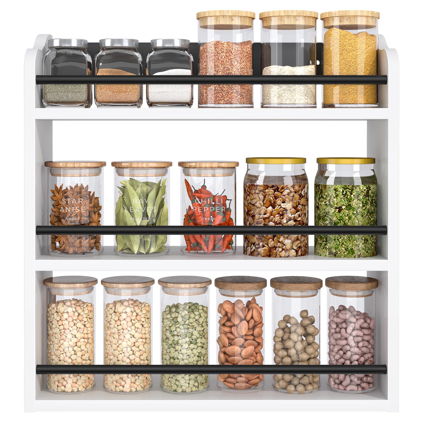 Spice Rack Wall Mount