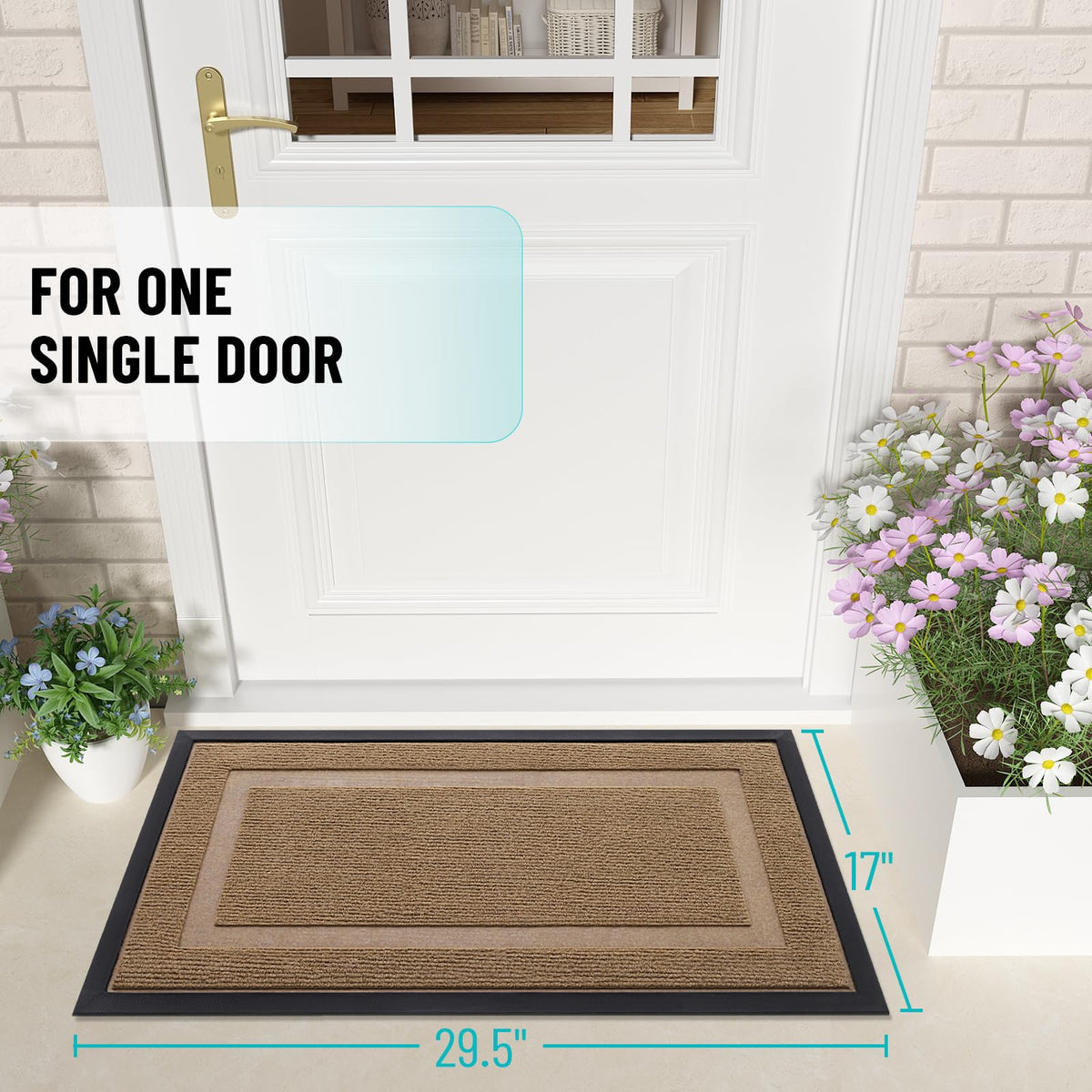 Front Door Mat Outside 29.5x17