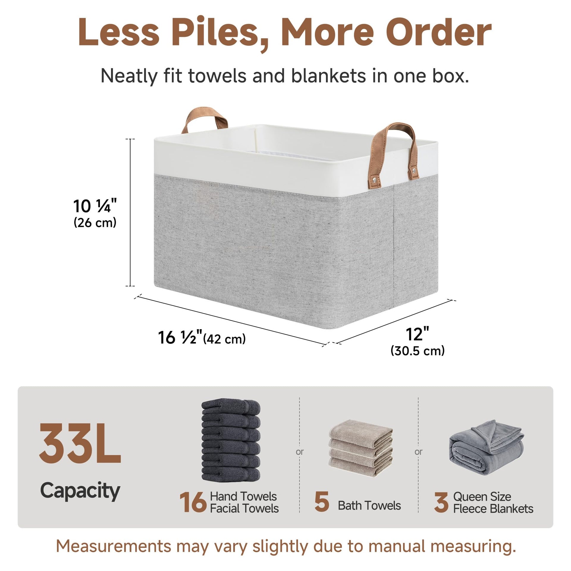 Fabric Storage Bin (2 Count)