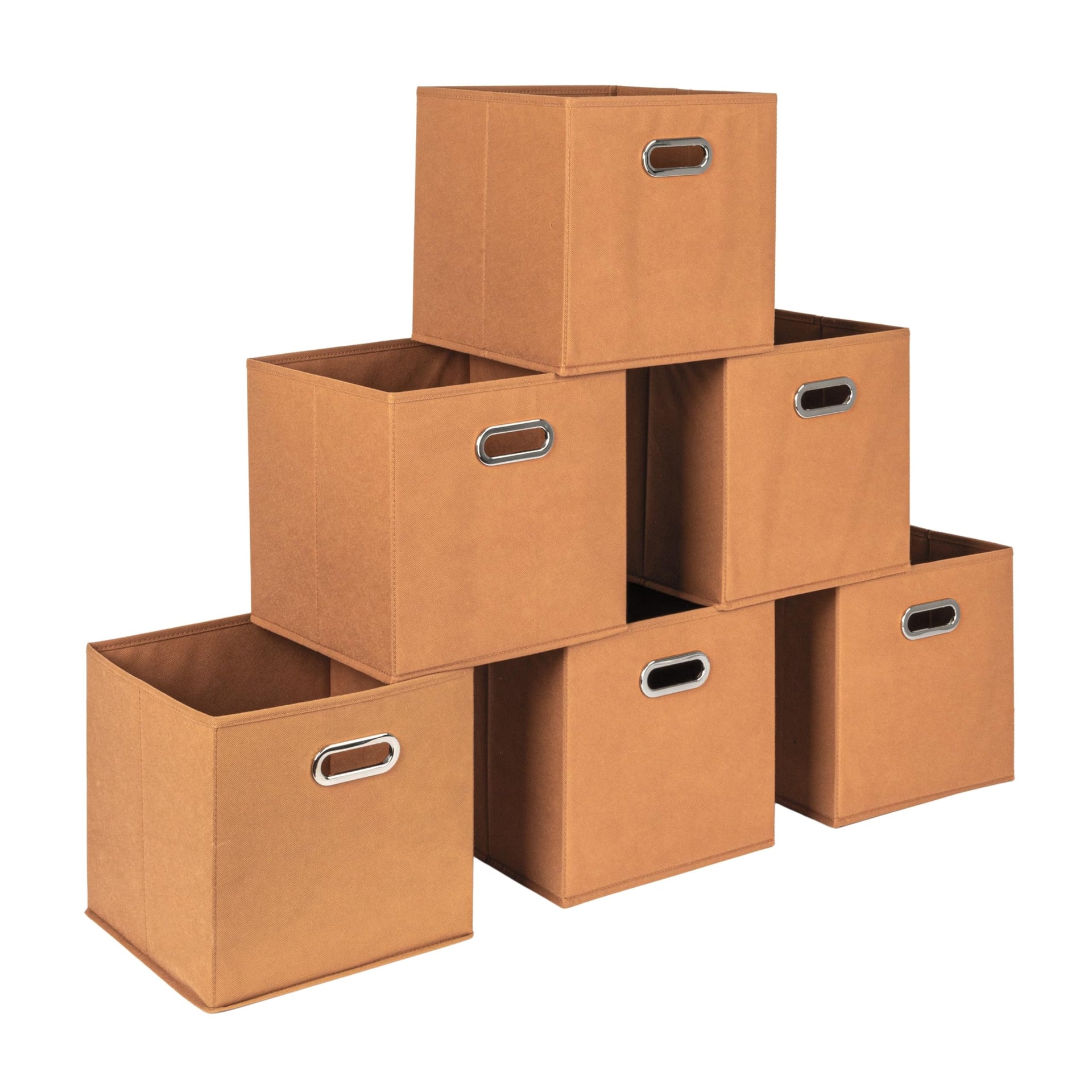 Fabric Storage Bins 6 Piece Set