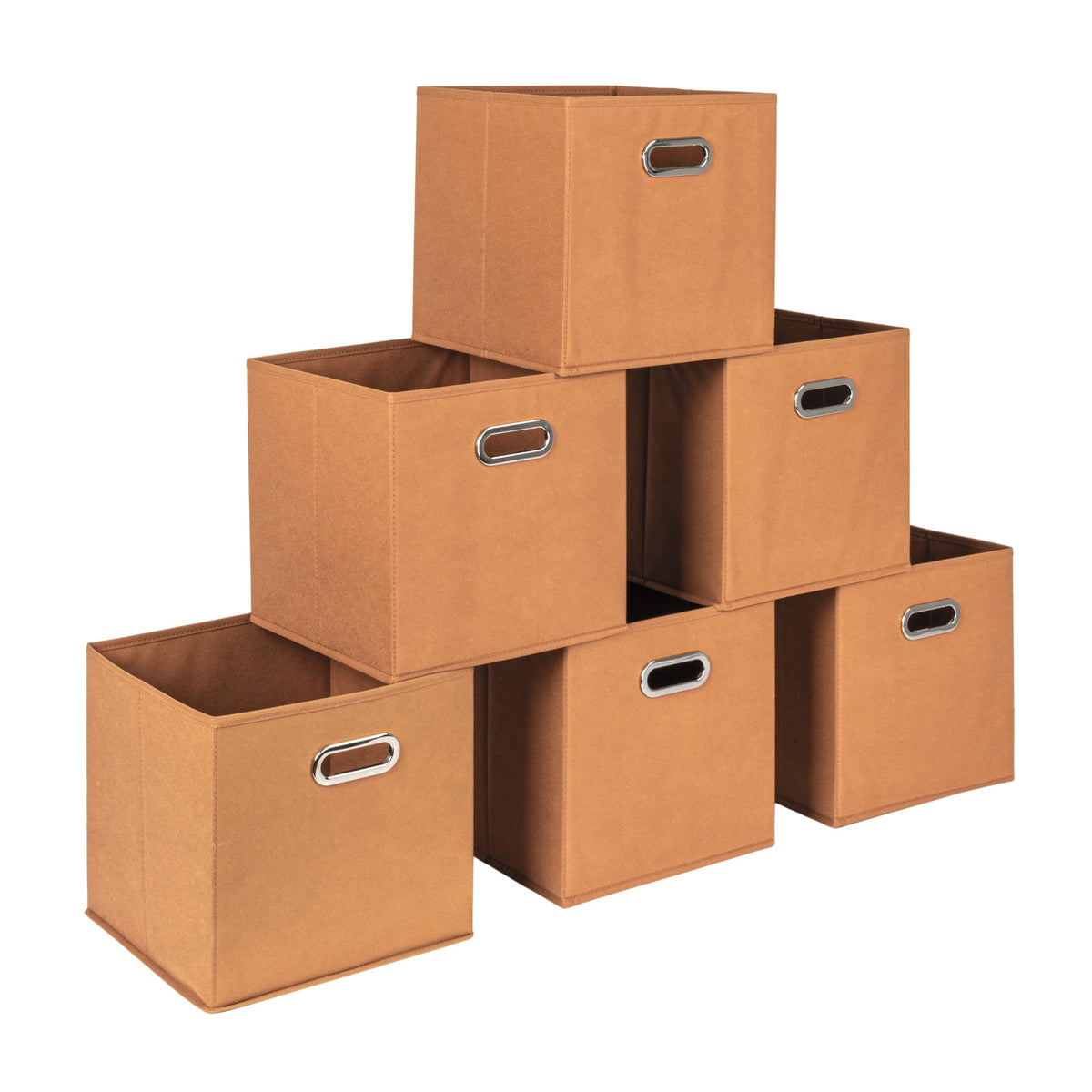 Fabric Storage Bins 6 Piece Set