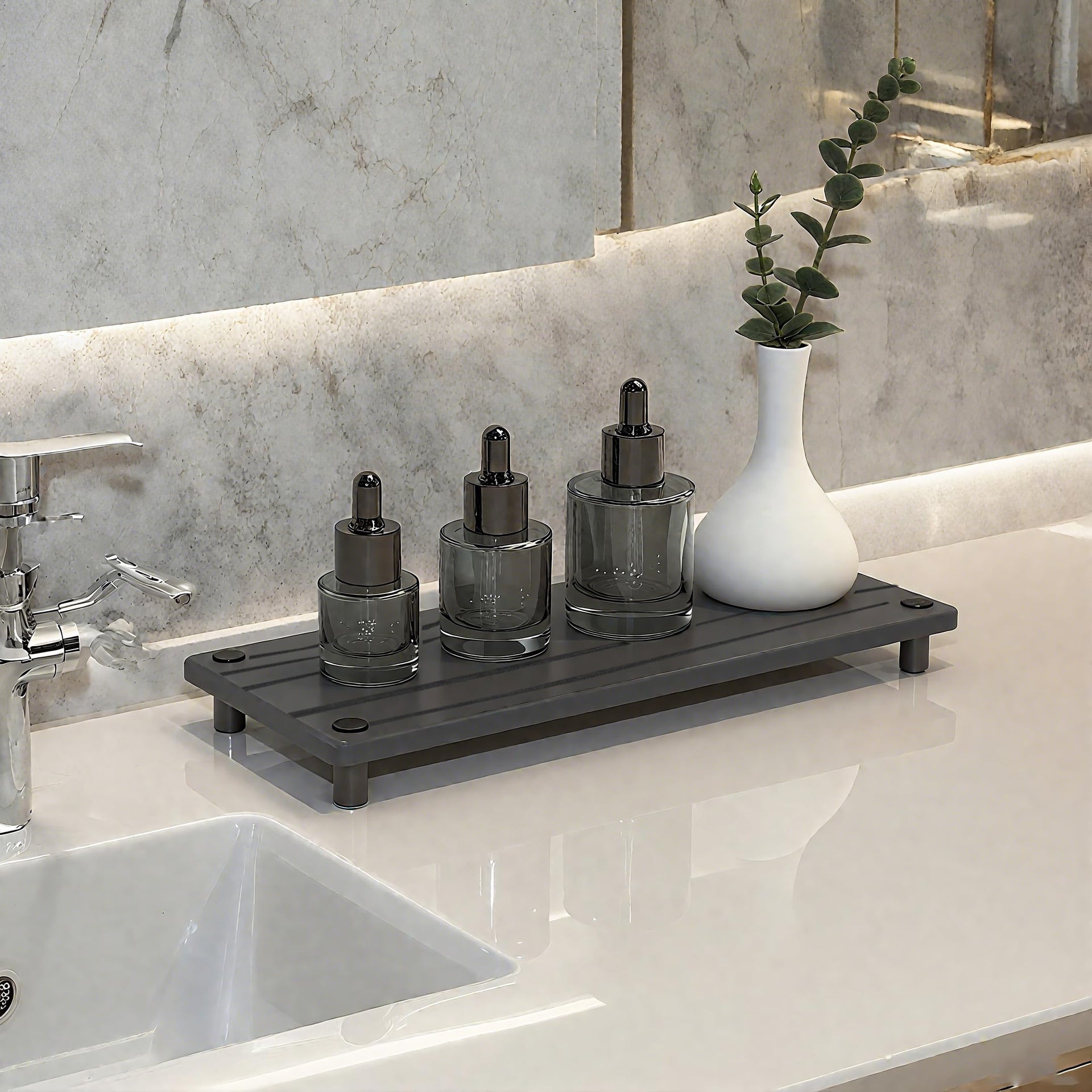 Quick Dry Sink Caddy Kitchen Sink Organizer