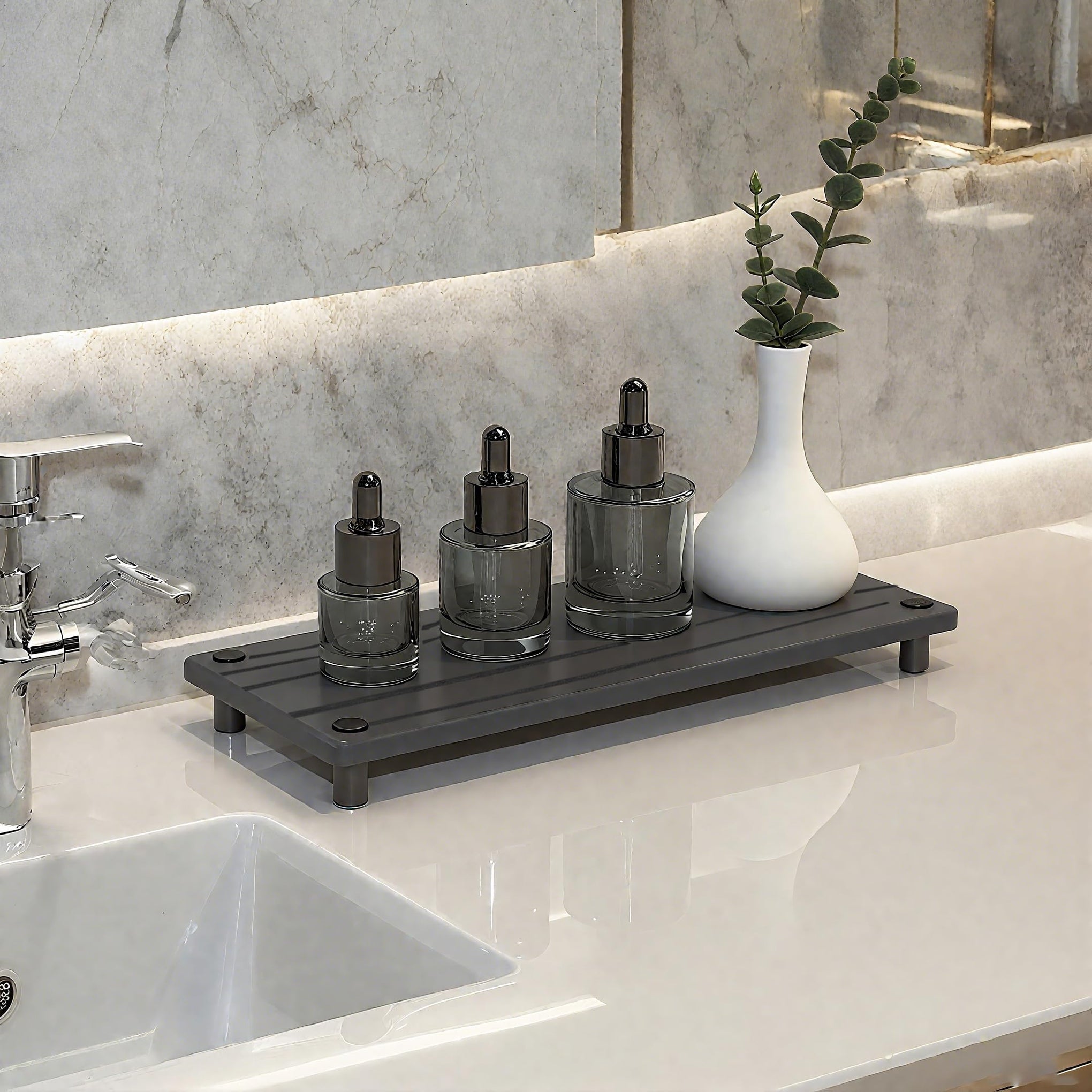 Quick Dry Sink Caddy Kitchen Sink Organizer